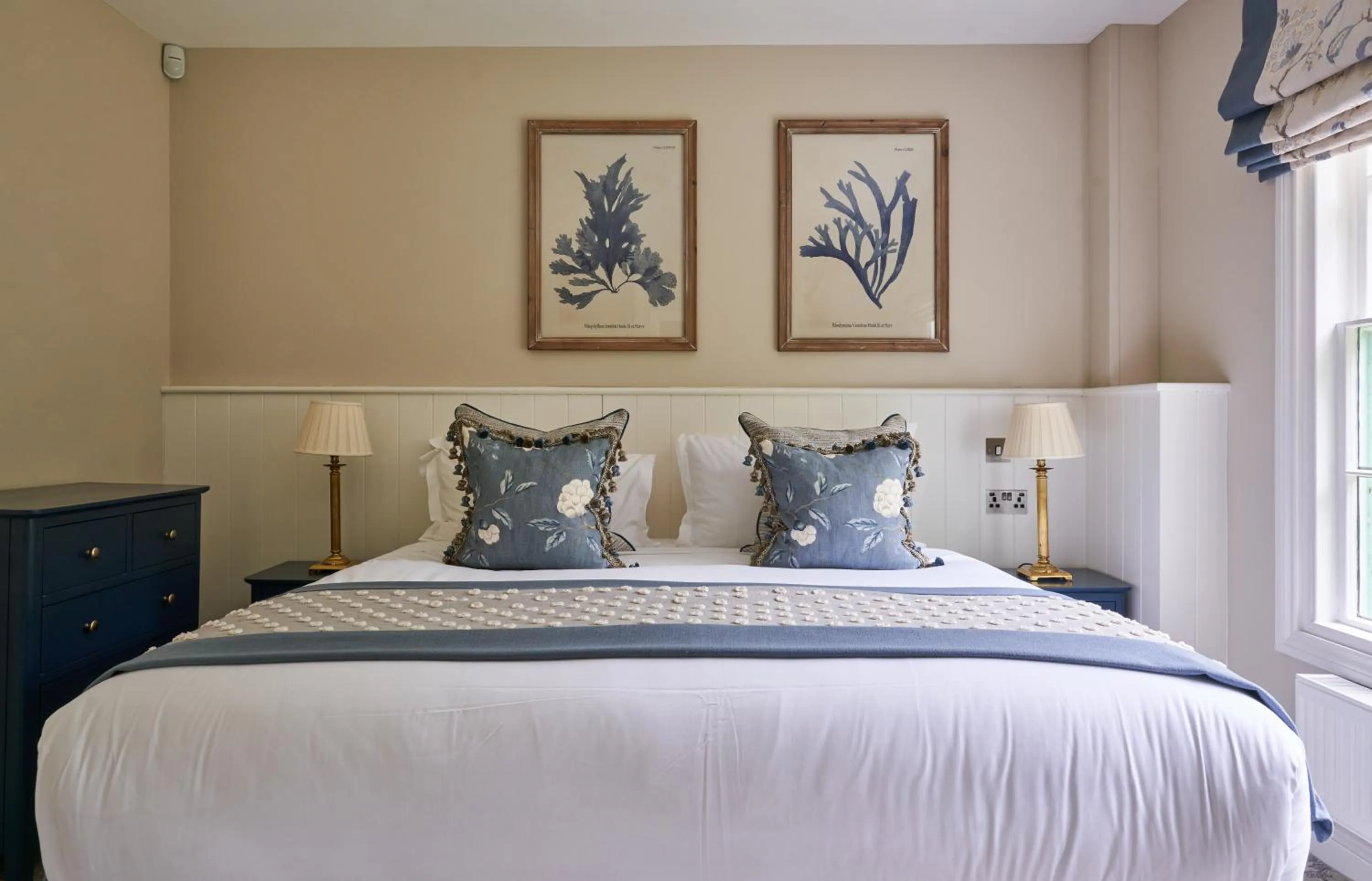 Bed in Lucknam Park, Emblems Collection