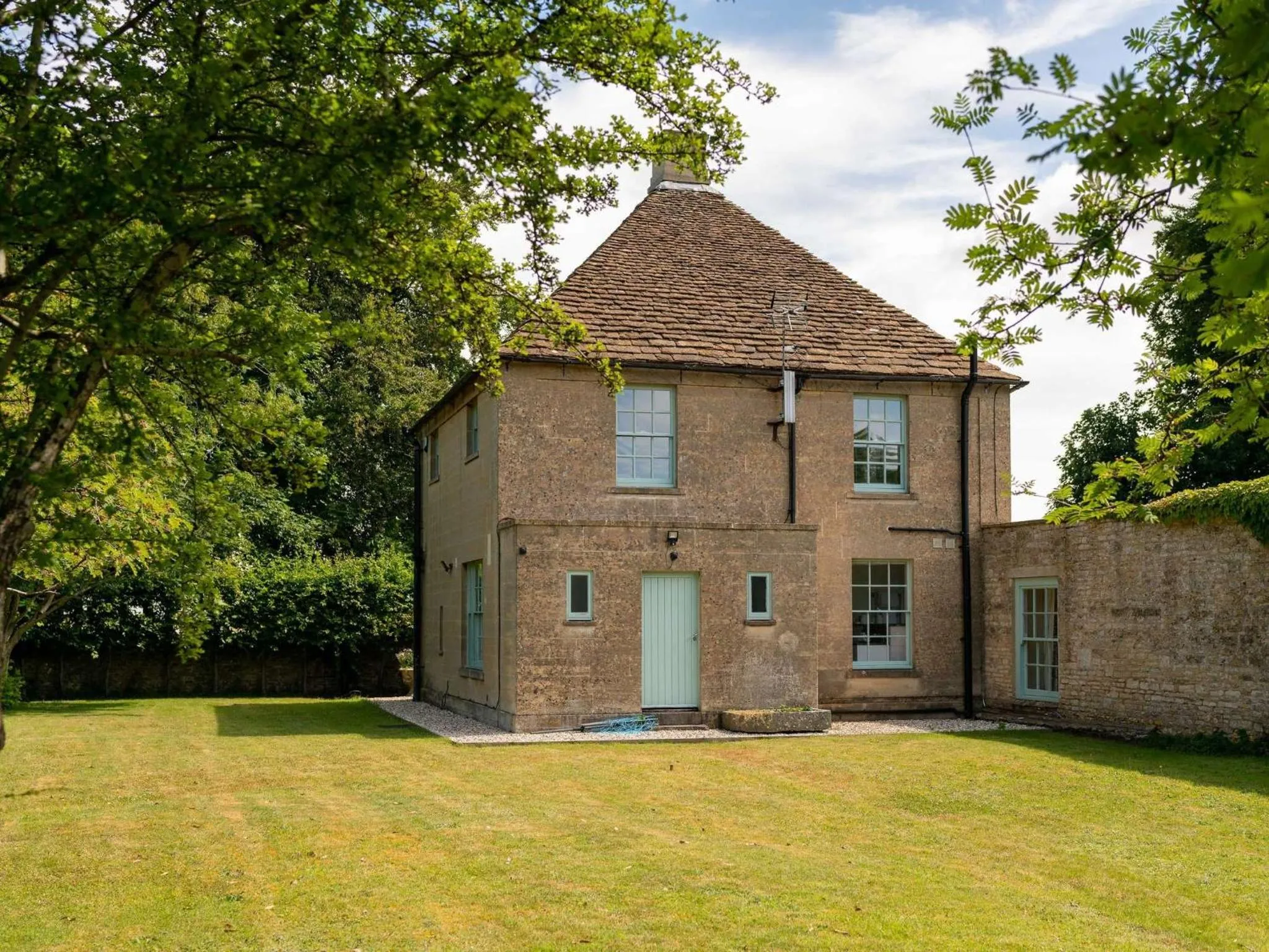 Property building in Lucknam Park, Emblems Collection