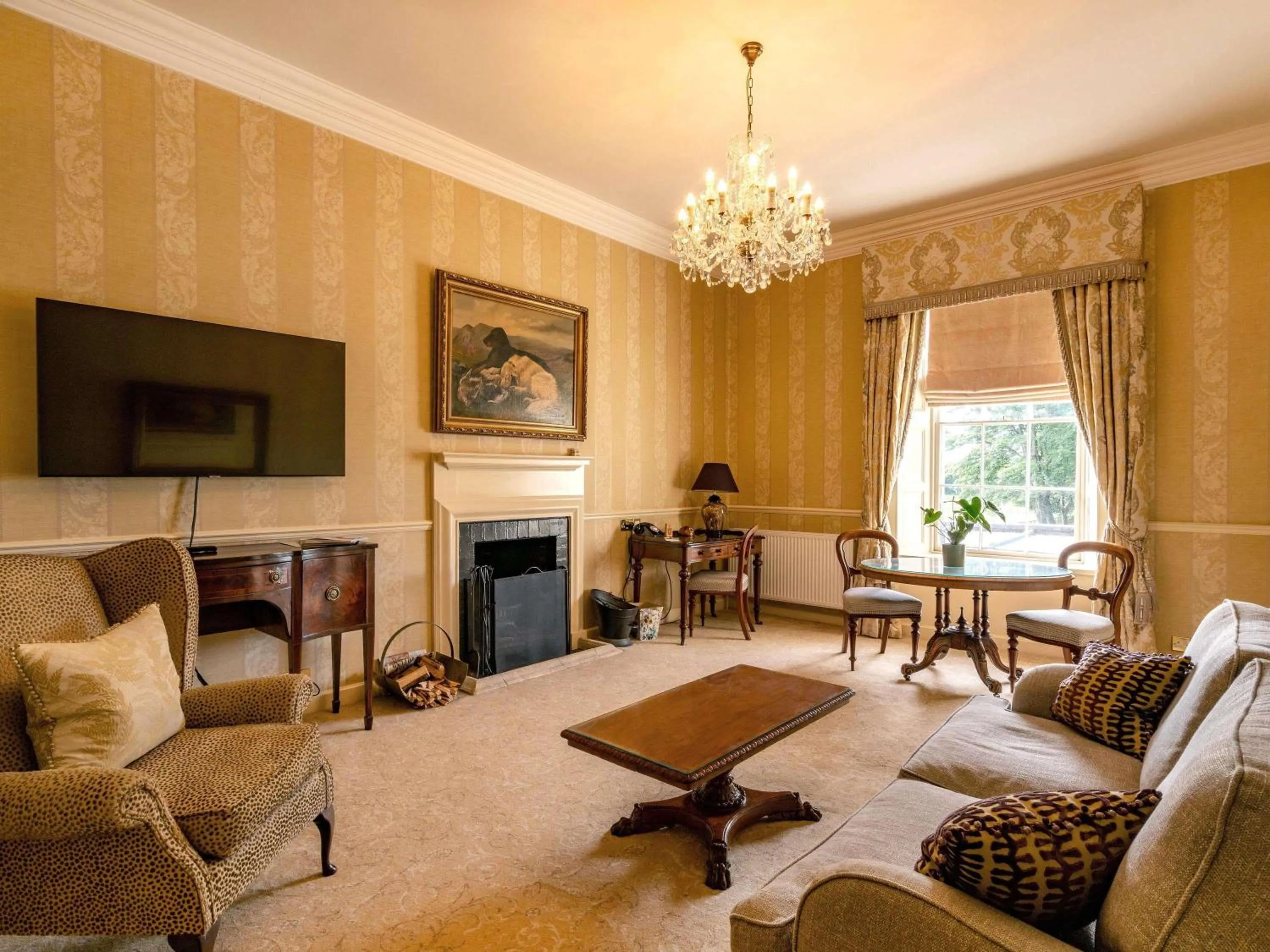 Bedroom in Lucknam Park, Emblems Collection