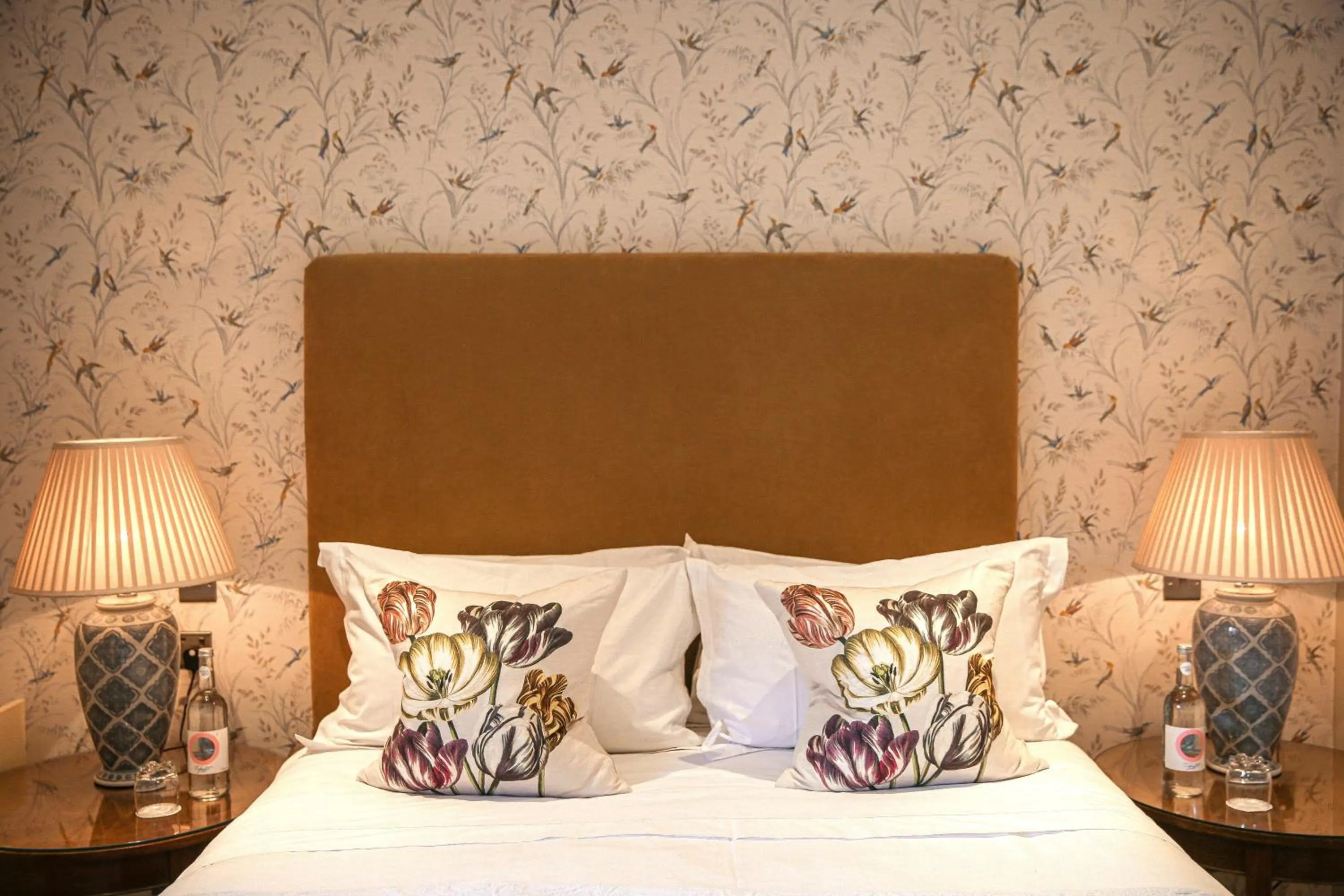 Bed in Lucknam Park, Emblems Collection