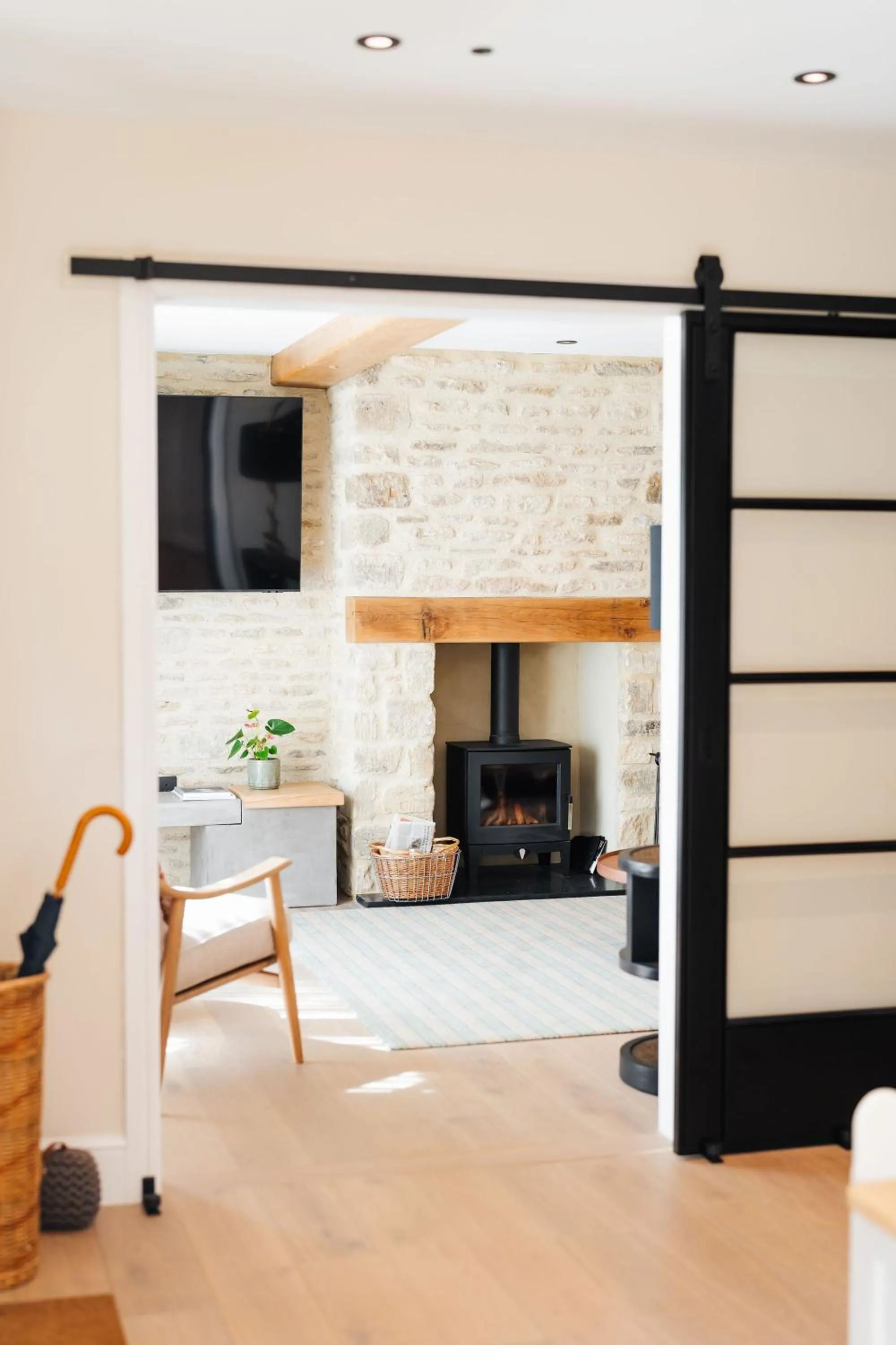 Living room in Lucknam Park, Emblems Collection