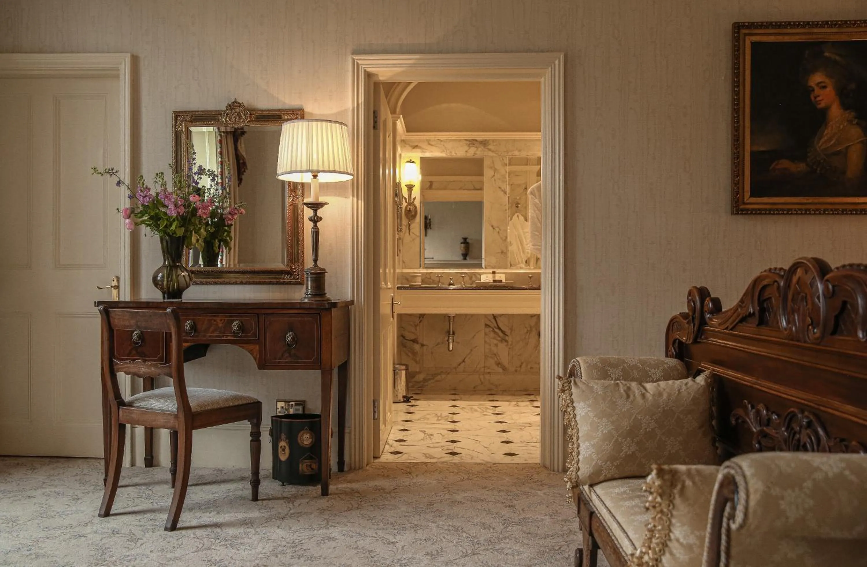 Bathroom in Lucknam Park, Emblems Collection