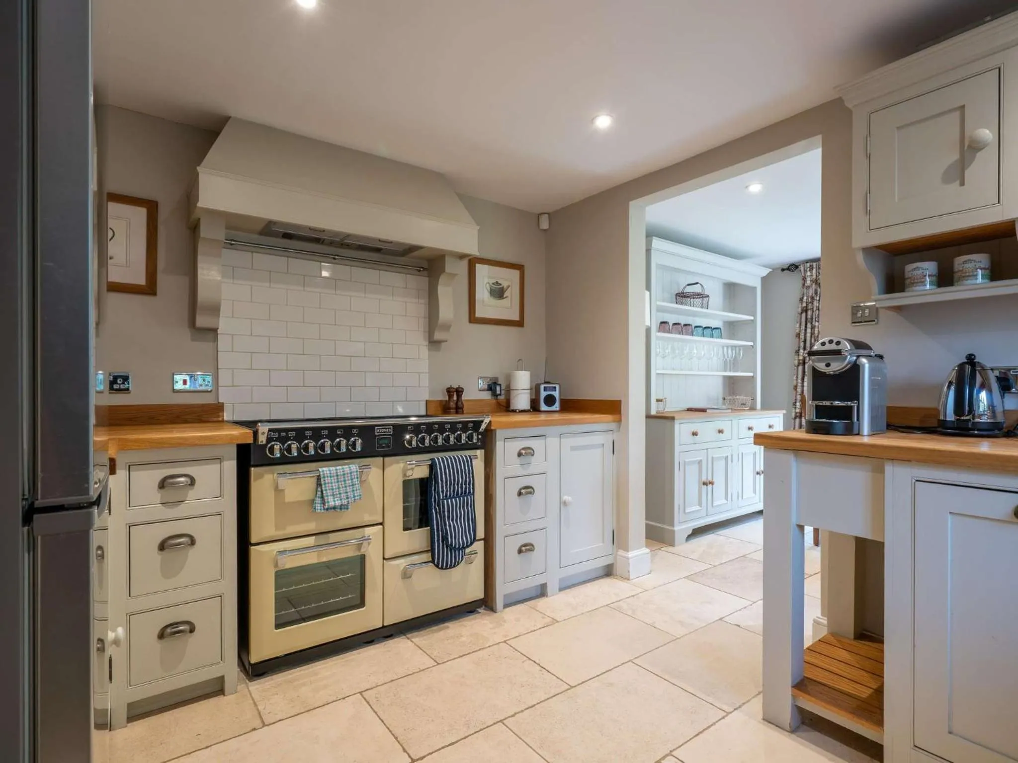 Kitchen or kitchenette in Lucknam Park, Emblems Collection