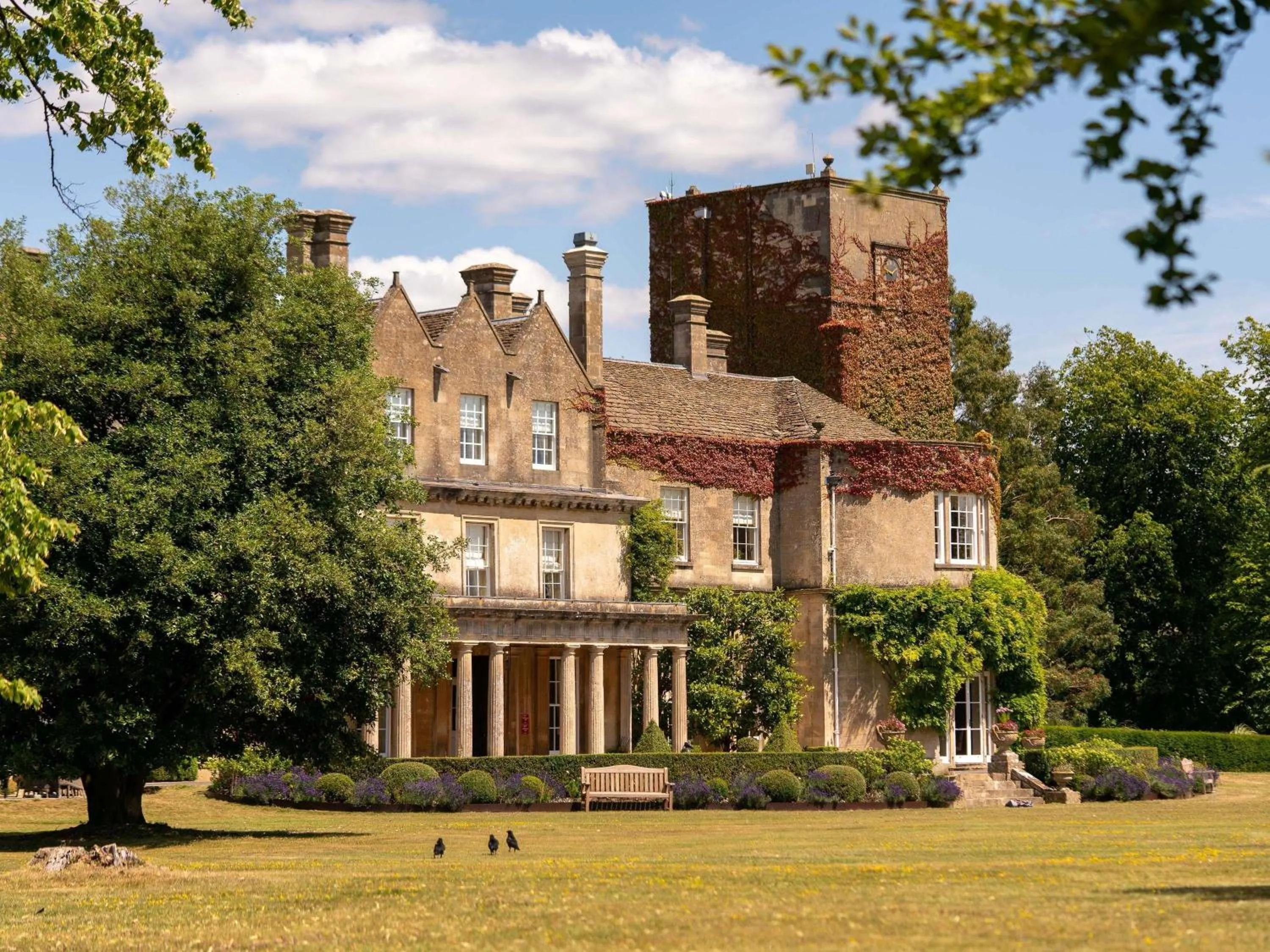 Property building in Lucknam Park, Emblems Collection
