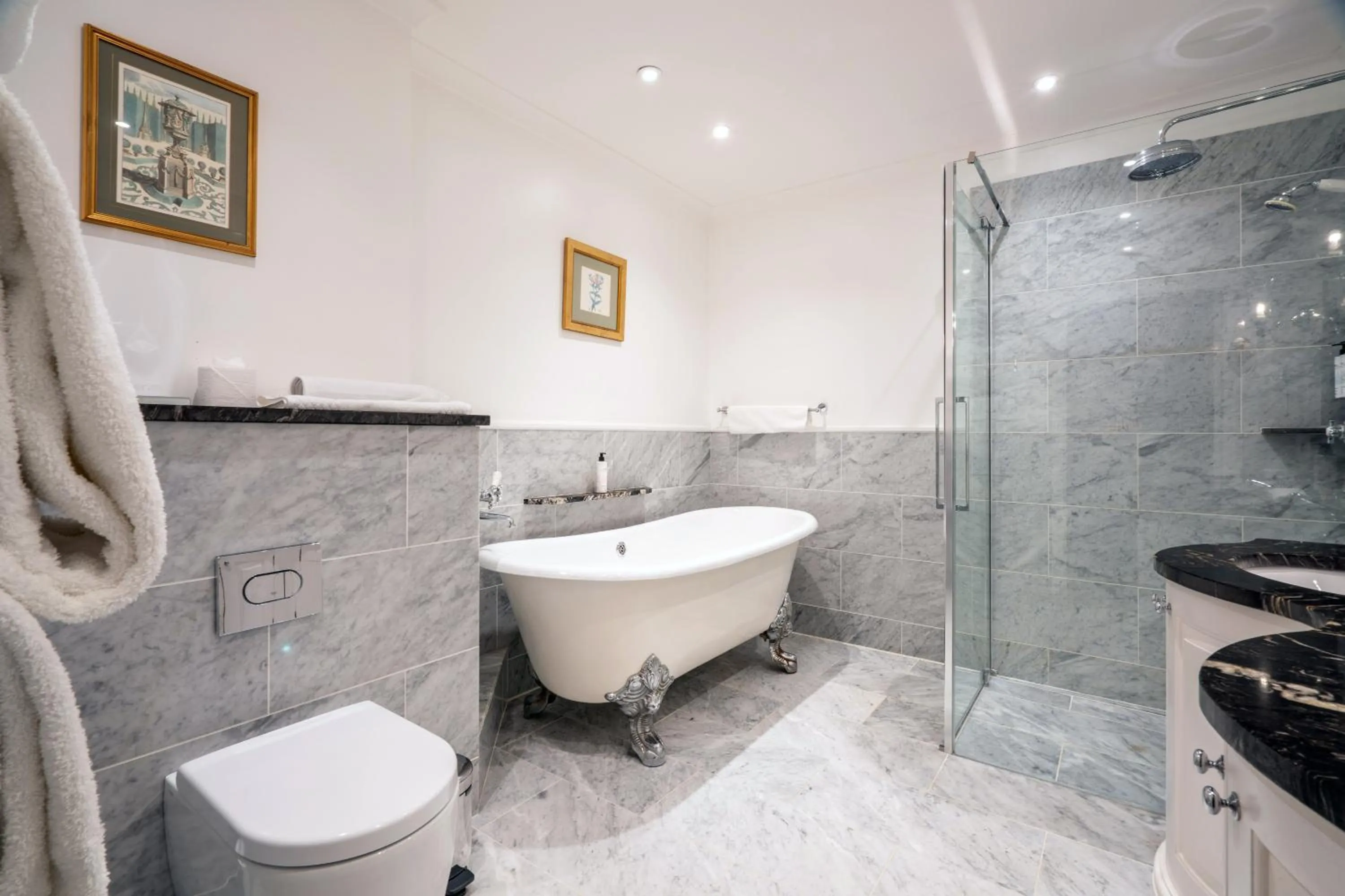 Bathroom in Lucknam Park, Emblems Collection