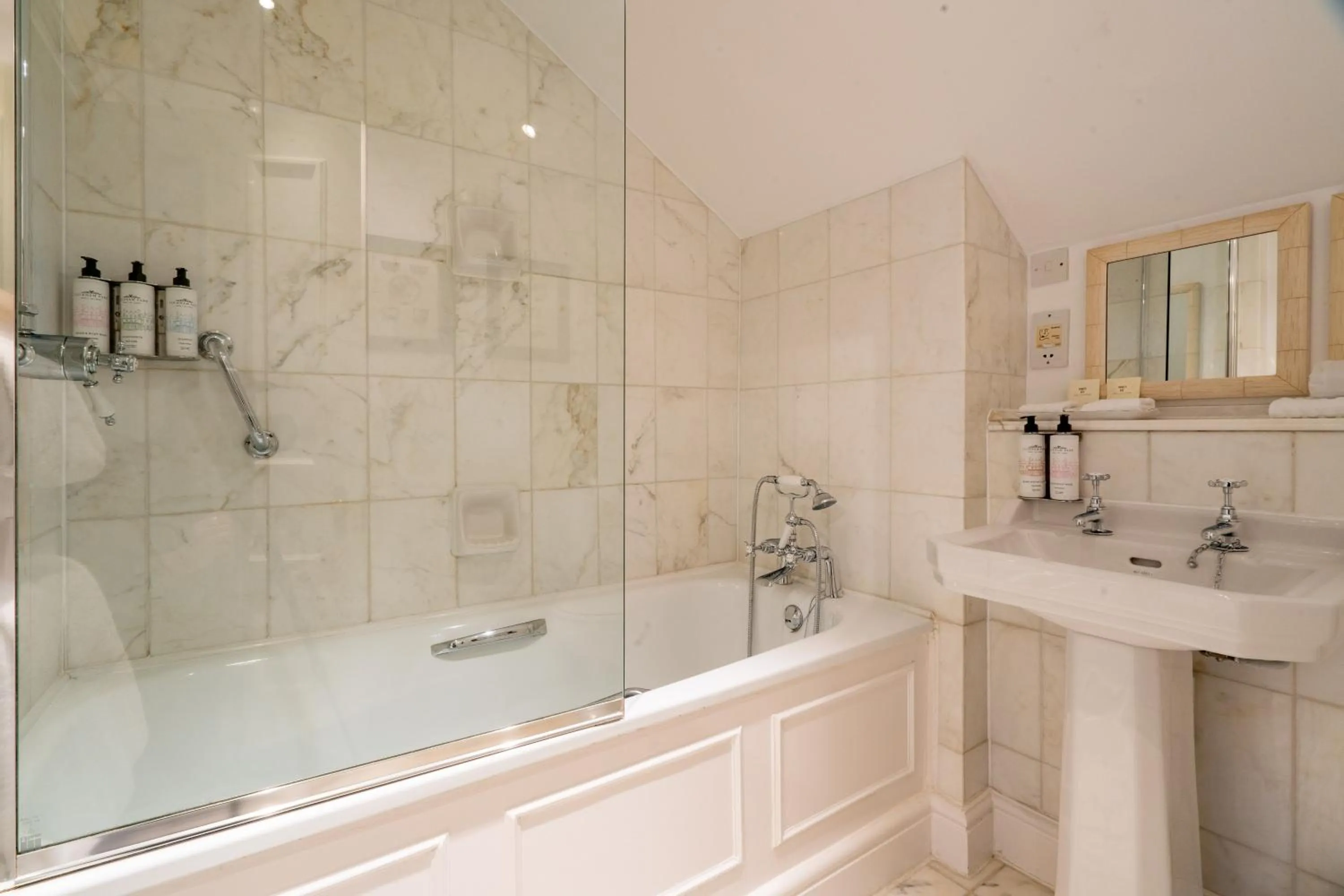 Bathroom in Lucknam Park, Emblems Collection