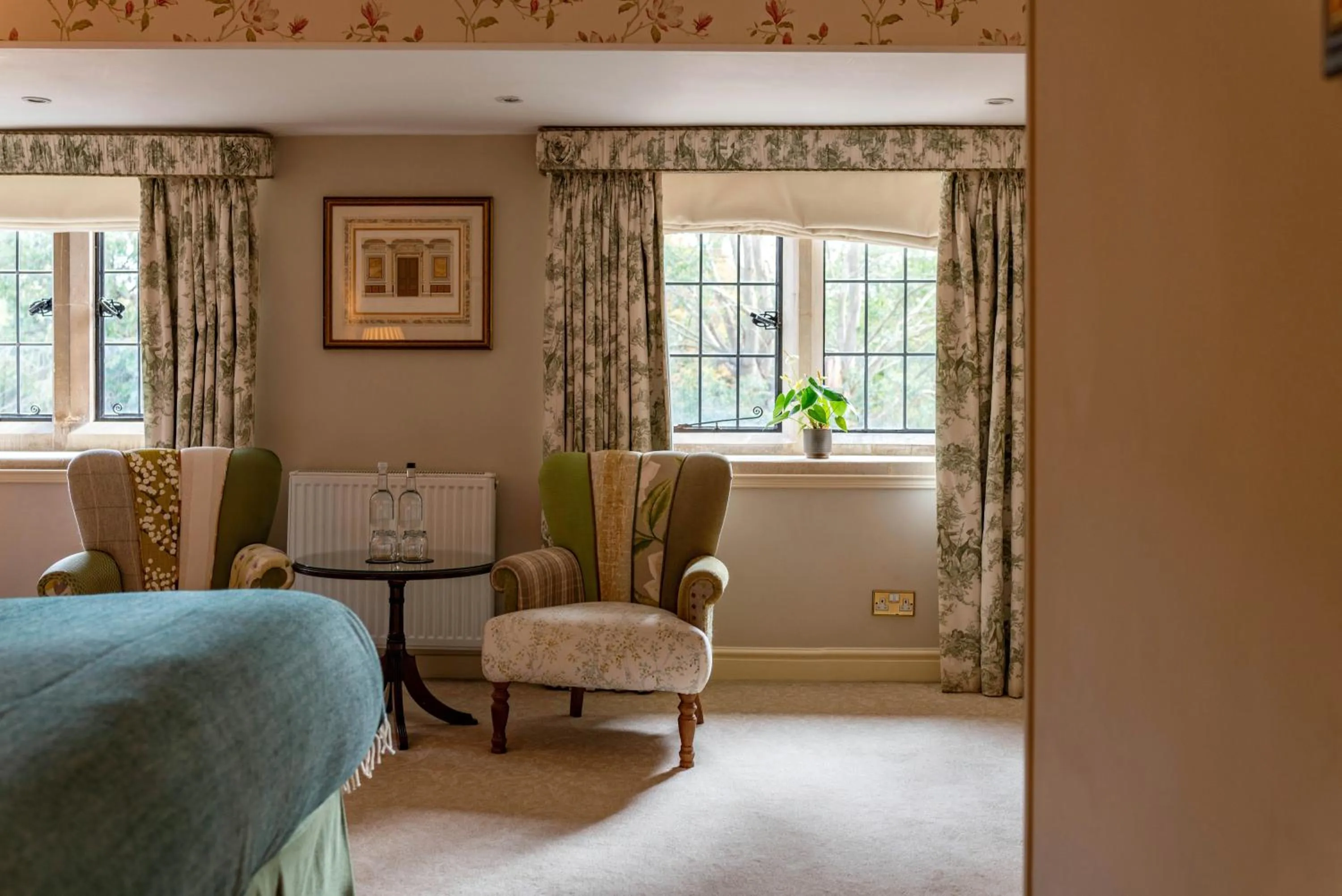 Bedroom in Lucknam Park, Emblems Collection