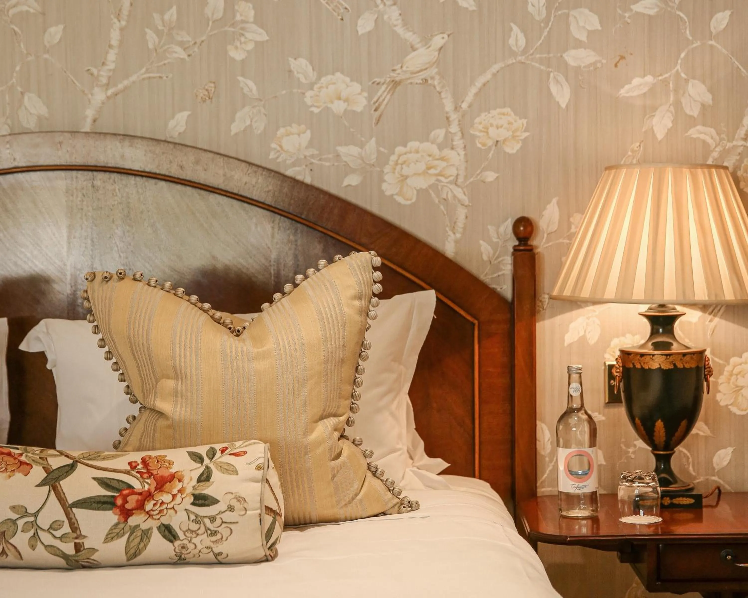 Bed in Lucknam Park, Emblems Collection