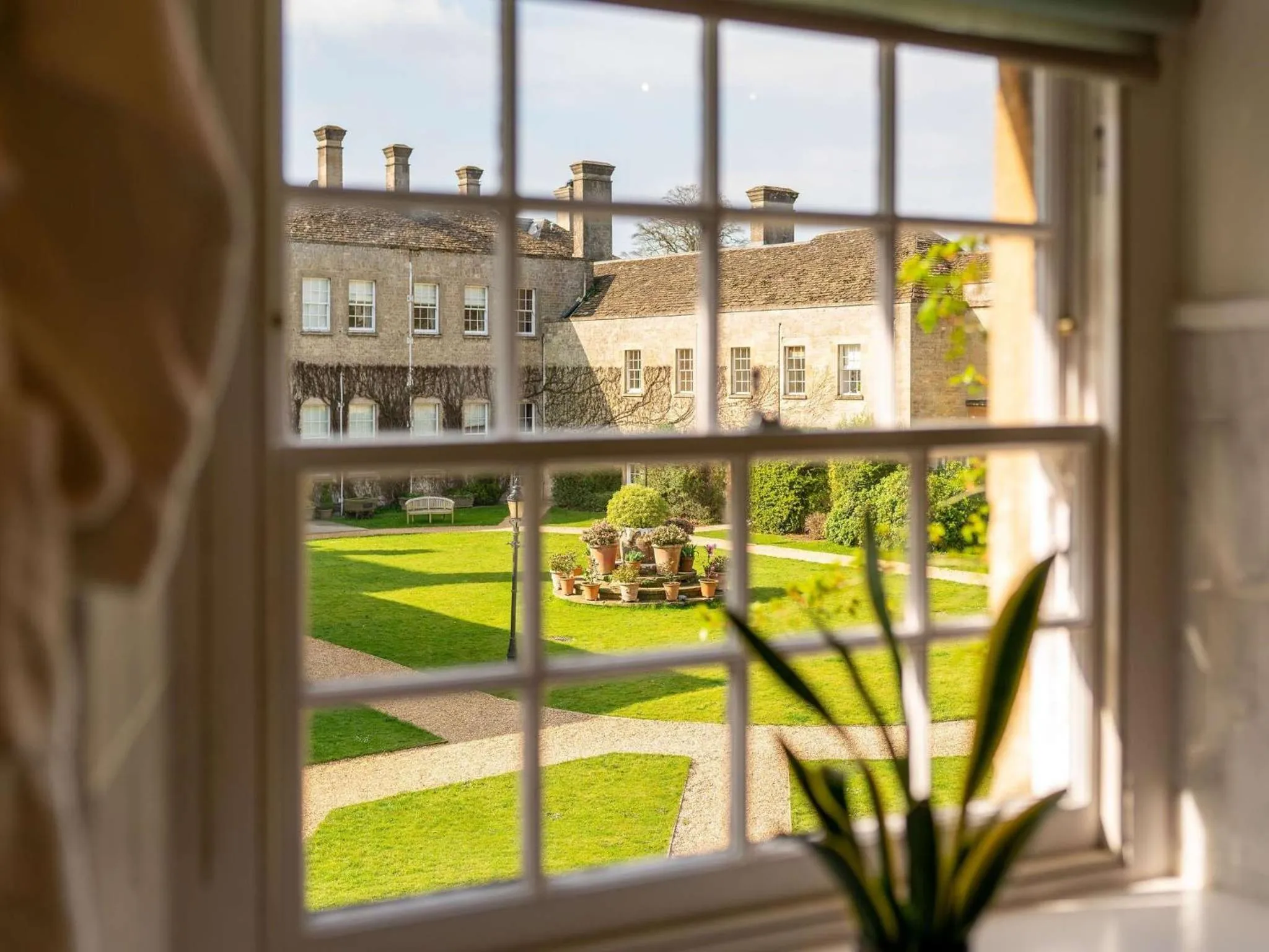 Garden view in Lucknam Park, Emblems Collection
