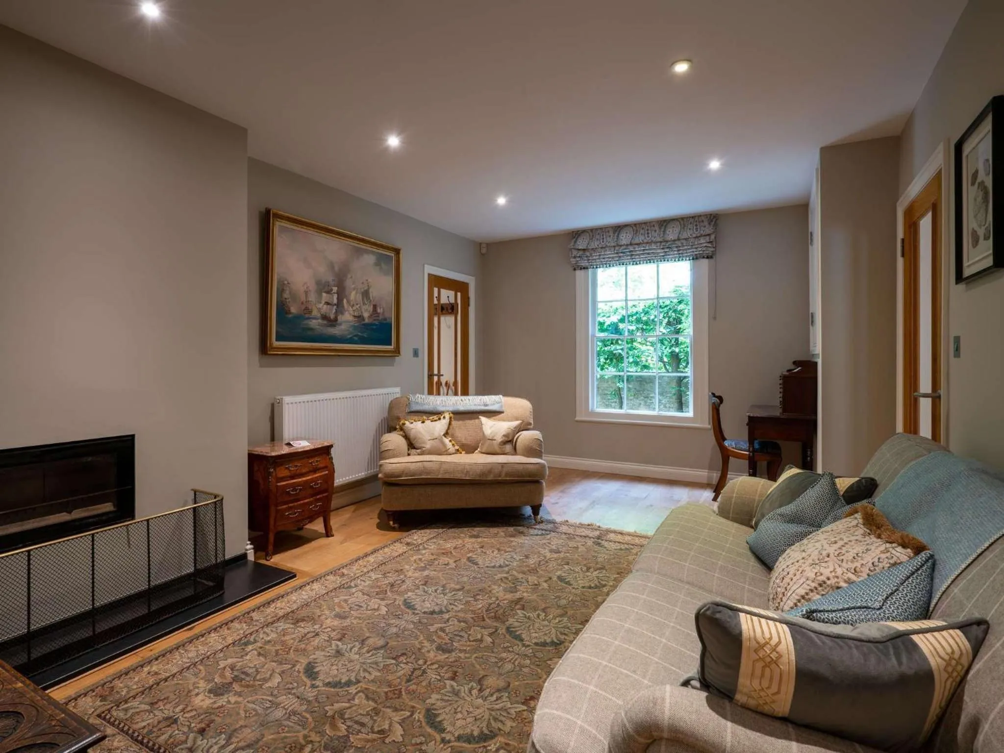 Living room in Lucknam Park, Emblems Collection
