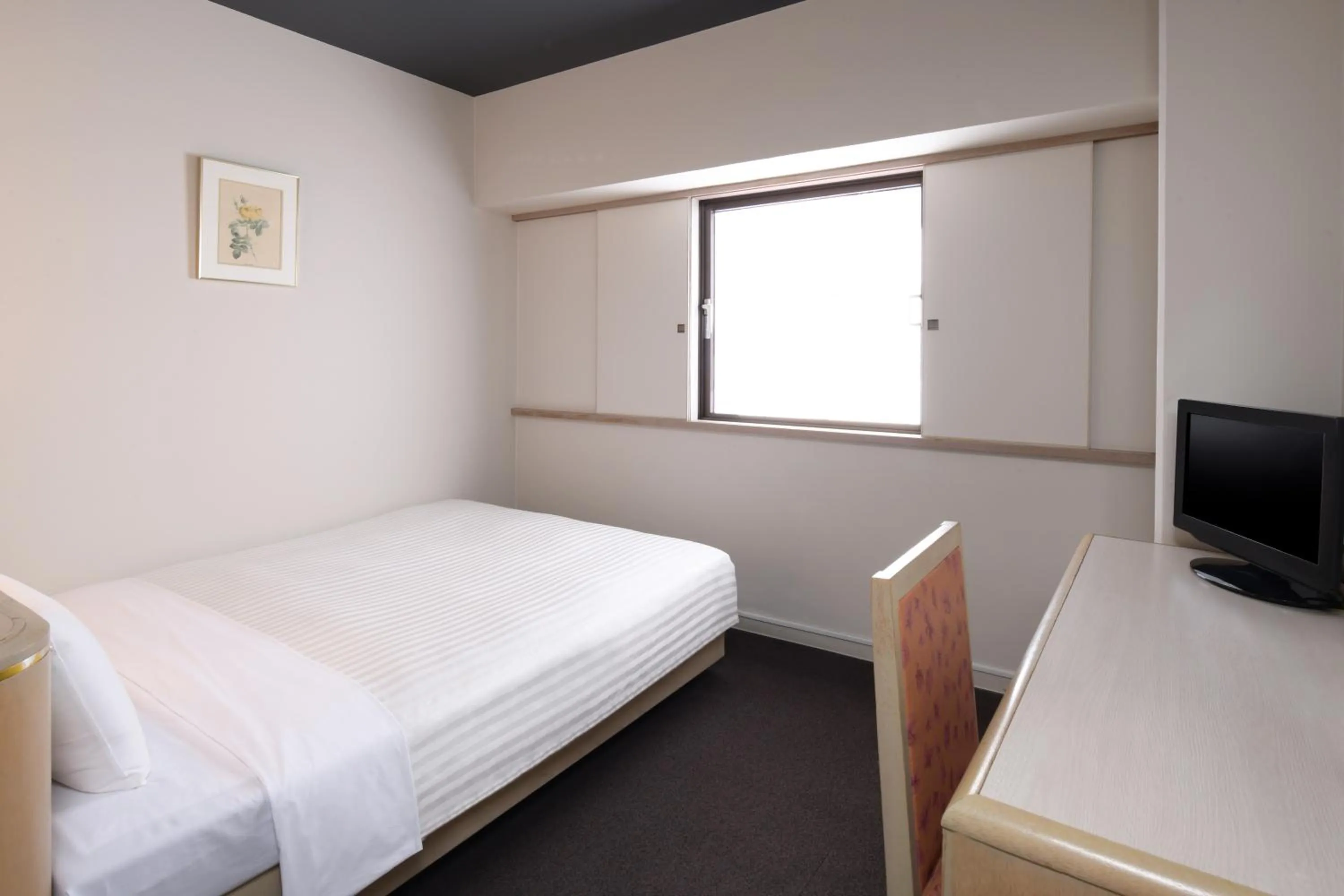 Photo of the whole room, Bed in HOTEL MYSTAYS Miyazaki