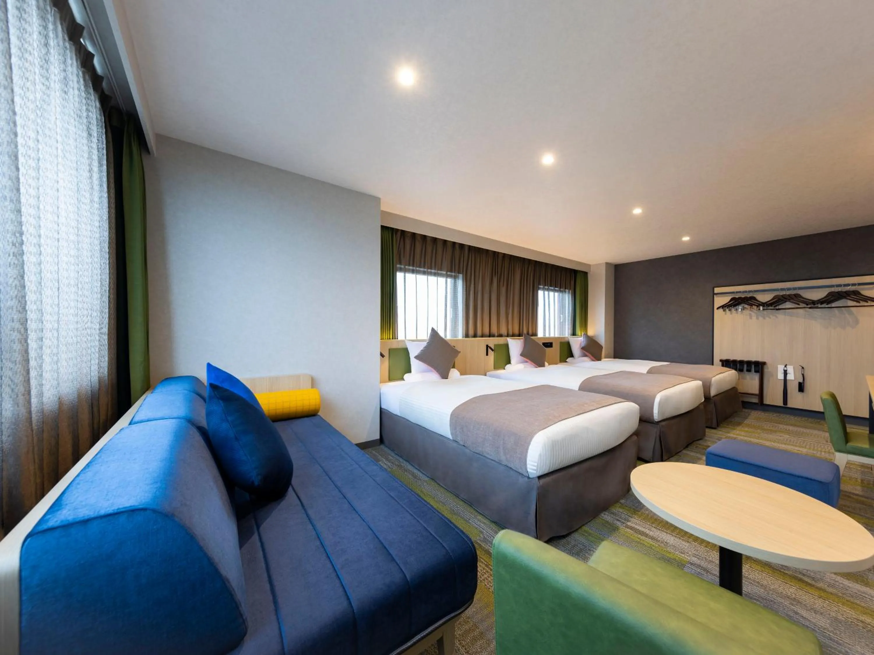 Photo of the whole room, Bed in HOTEL MYSTAYS Miyazaki