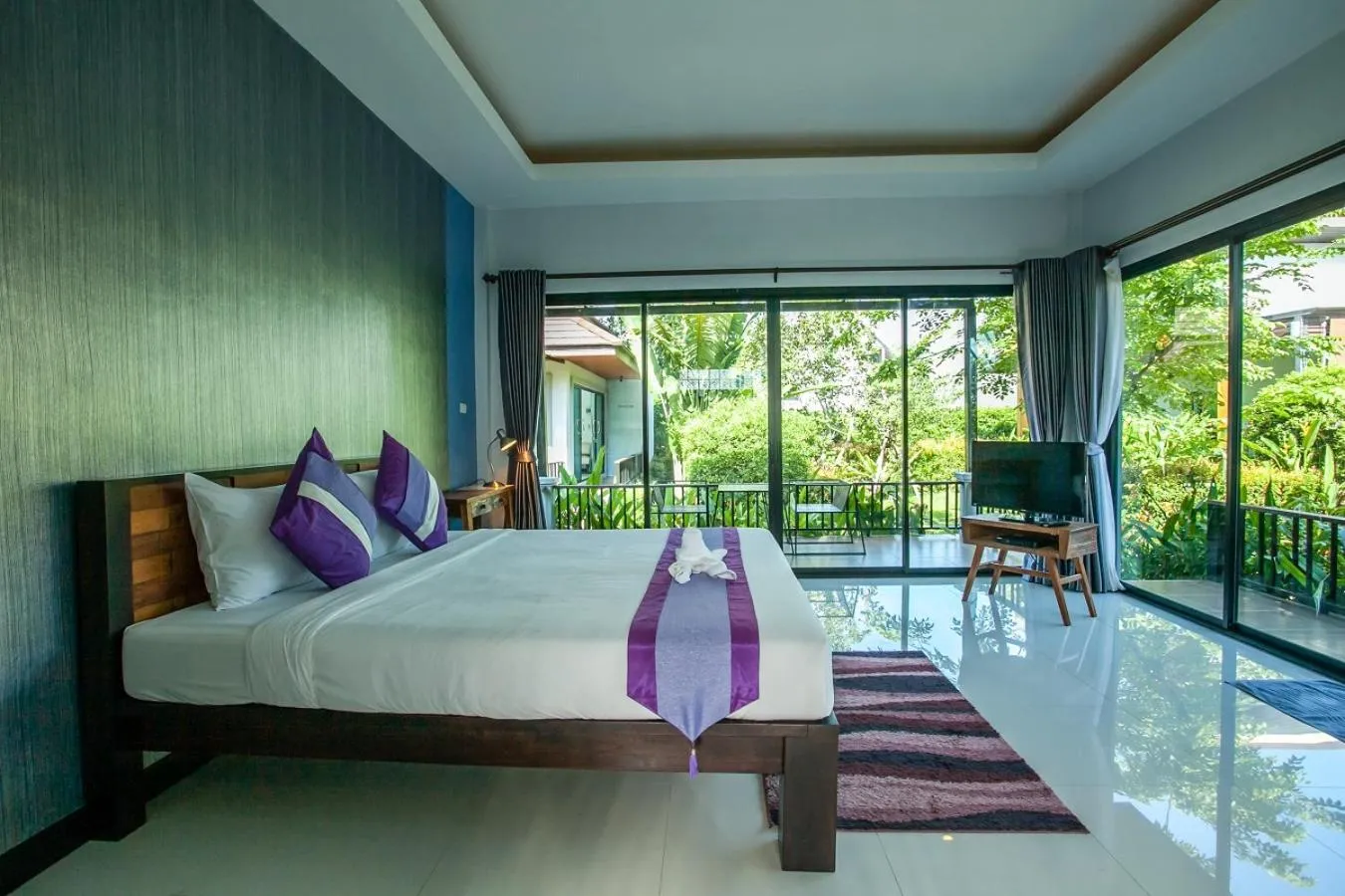 Garden, Bed in Himaphan Boutique Resort - SHA EXTRA PLUS