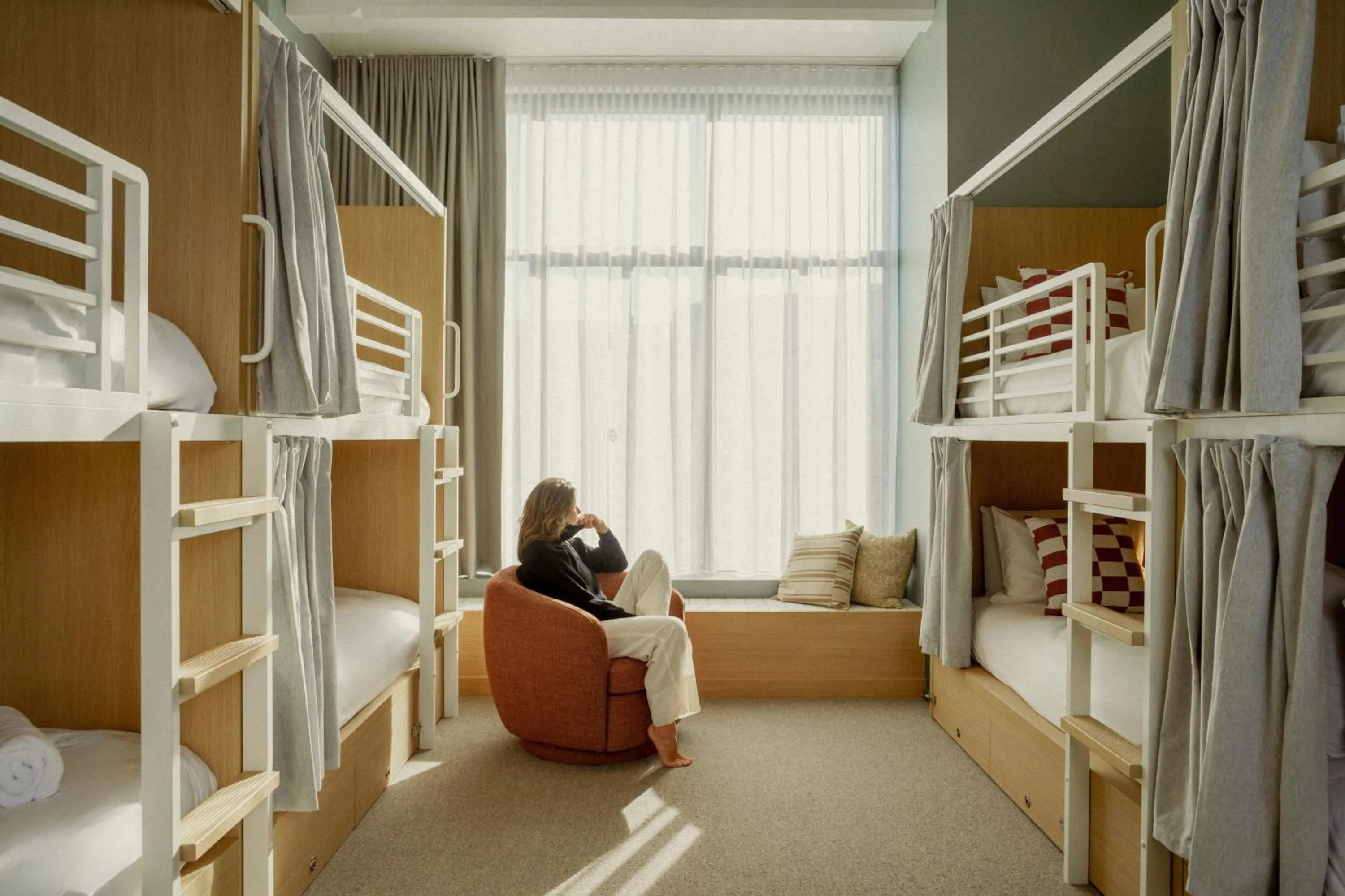 Bed in Drifter Christchurch