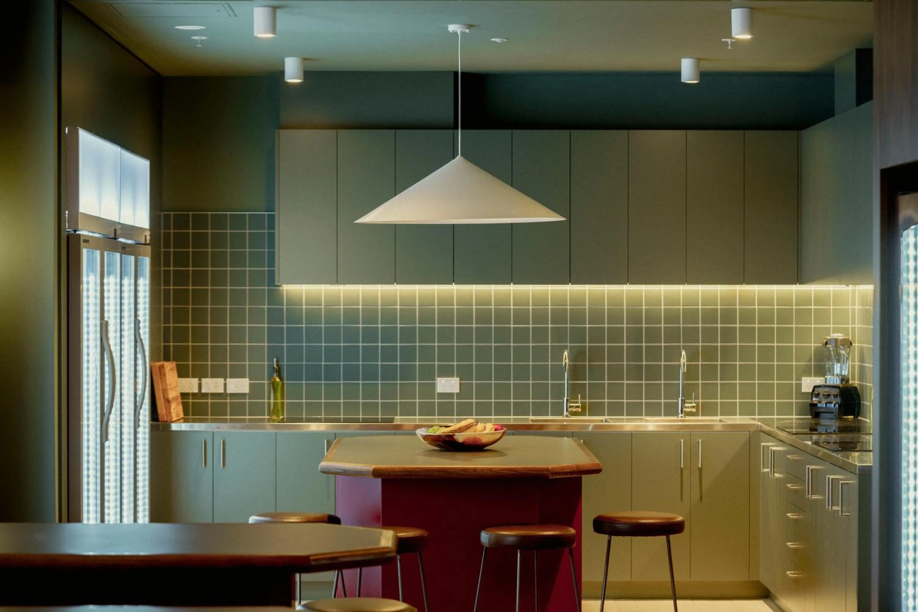 Communal kitchen in Drifter Christchurch