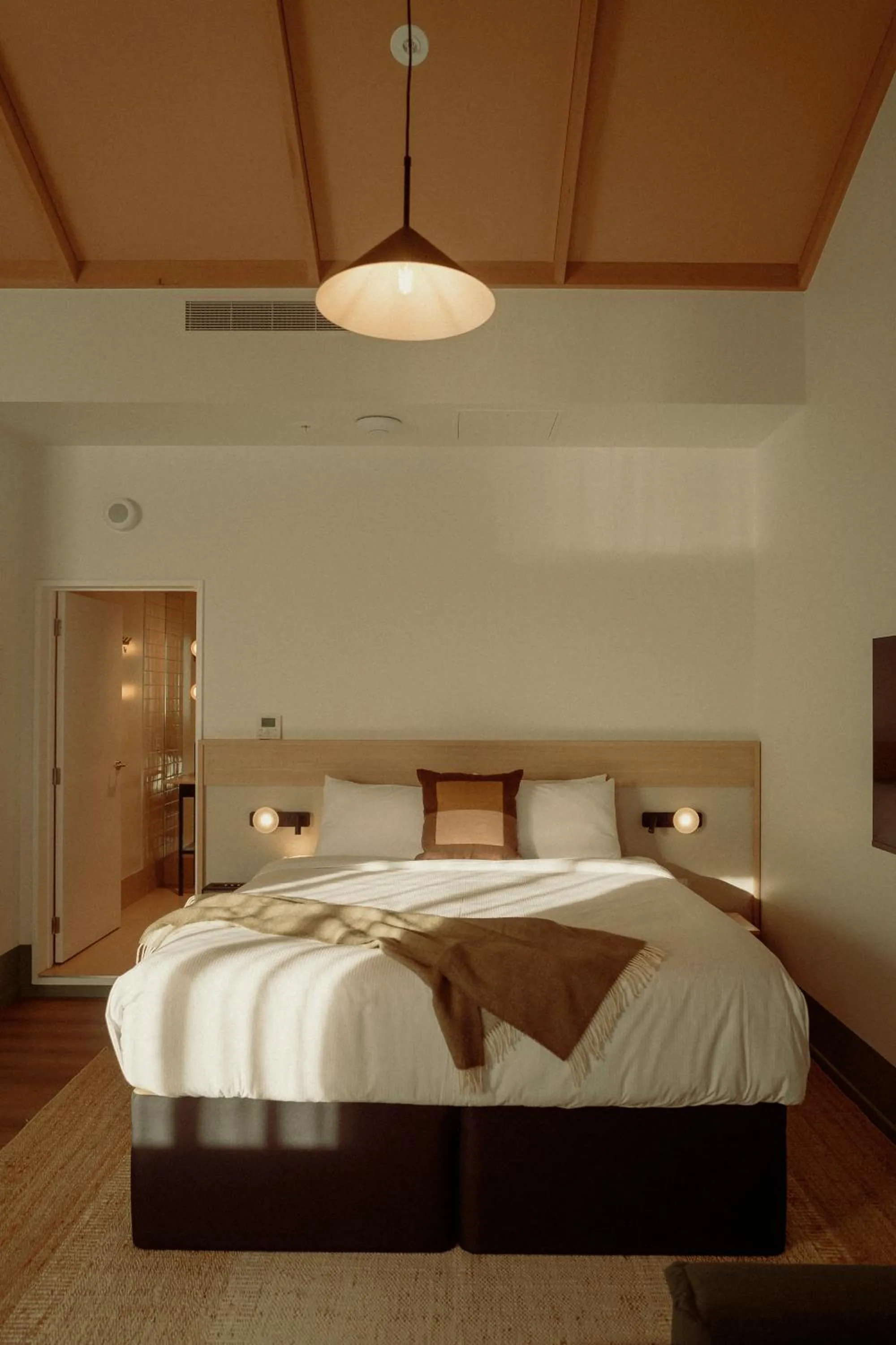 Bedroom, Bed in Drifter Christchurch