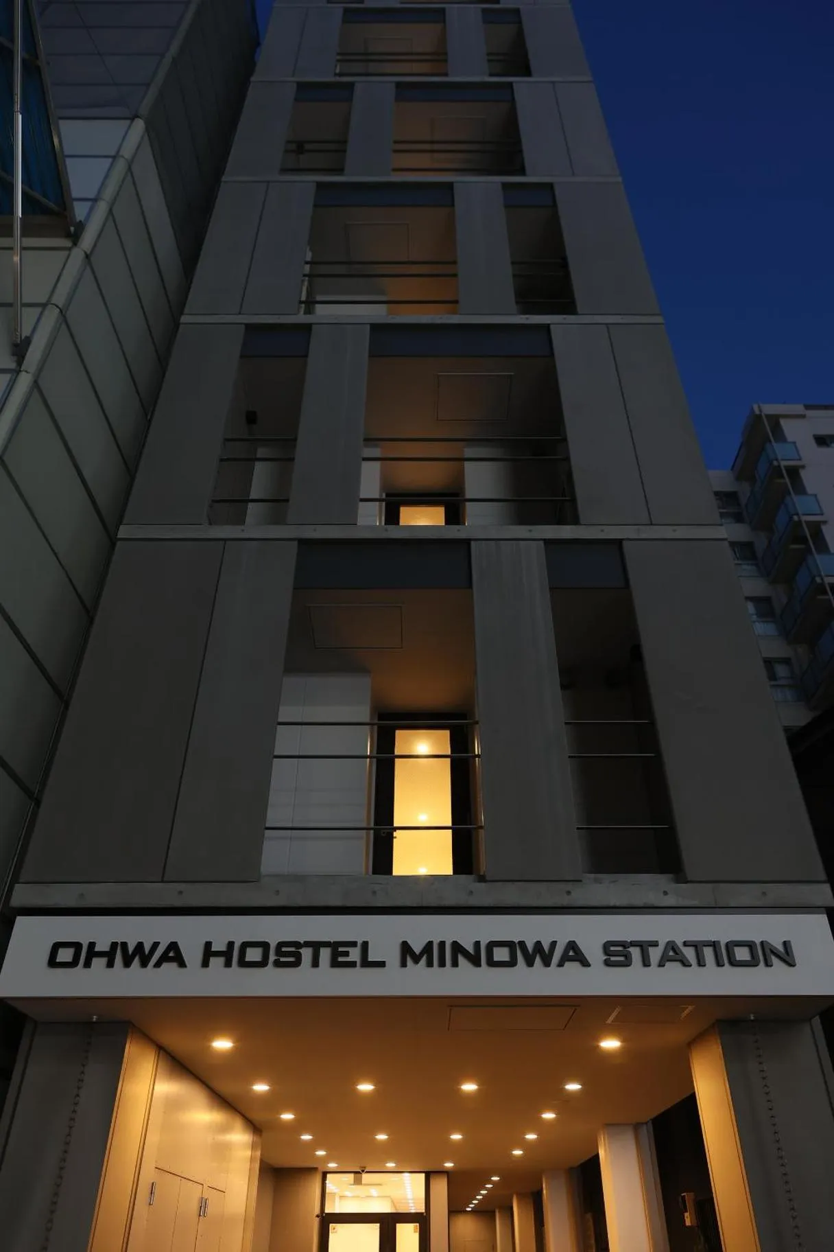 Property building in OHWA hostel minowa station