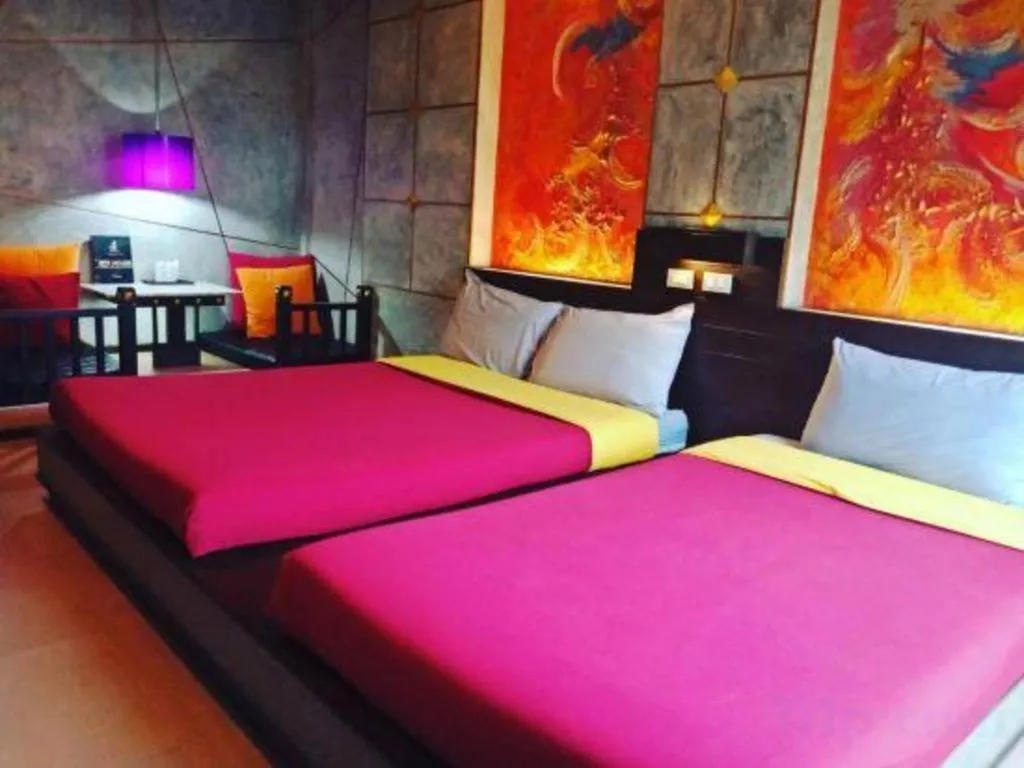 Bed in Pak Ping Ing Tang Boutique Hotel
