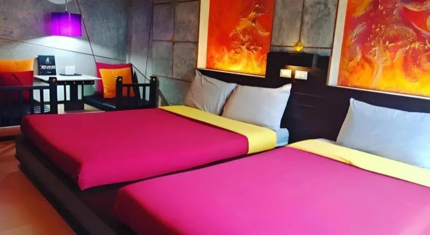 Bed in Pak Ping Ing Tang Boutique Hotel