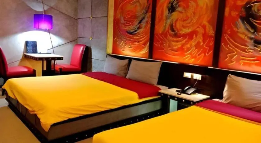 Bed in Pak Ping Ing Tang Boutique Hotel