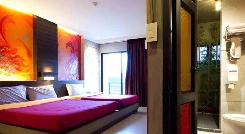 Bed in Pak Ping Ing Tang Boutique Hotel