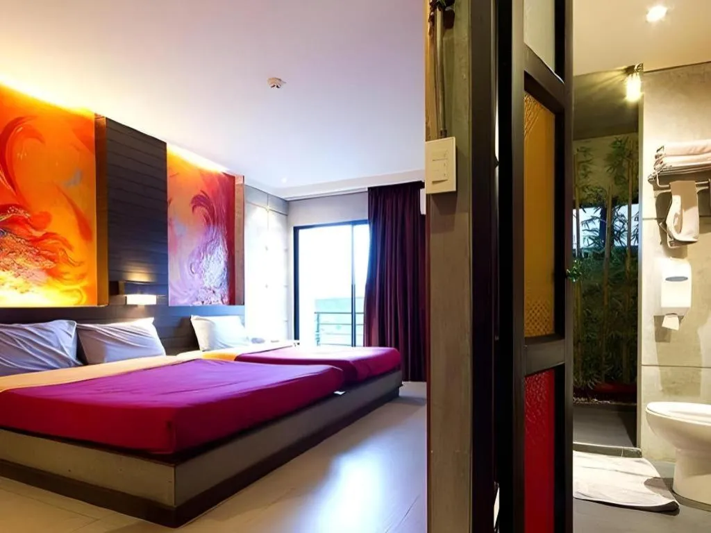 Bed in Pak Ping Ing Tang Boutique Hotel