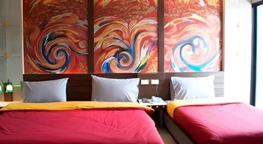 Bed in Pak Ping Ing Tang Boutique Hotel