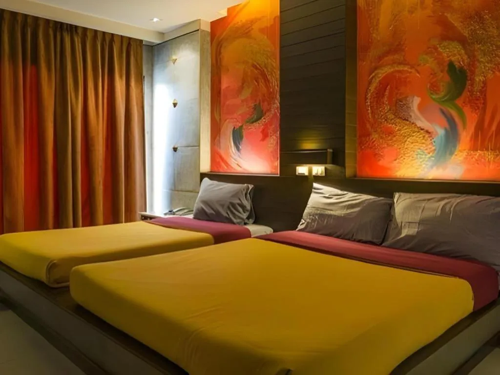 Bed in Pak Ping Ing Tang Boutique Hotel