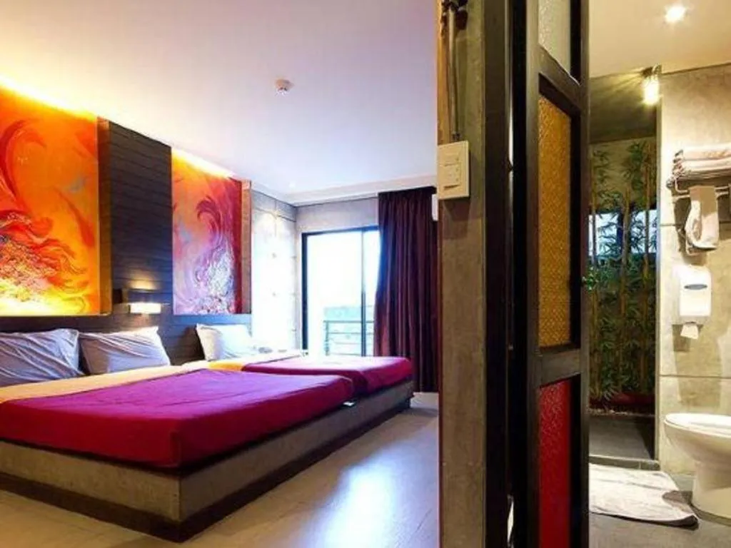 Bed in Pak Ping Ing Tang Boutique Hotel