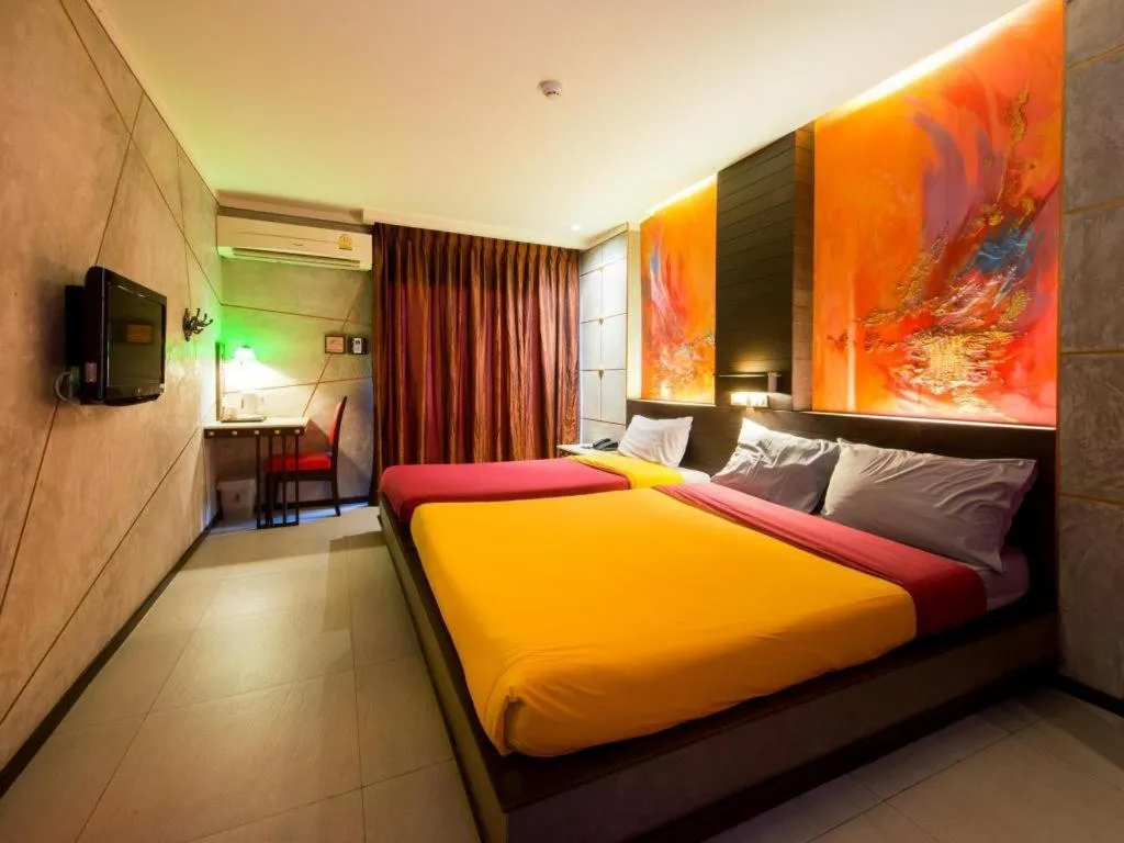 Bed in Pak Ping Ing Tang Boutique Hotel