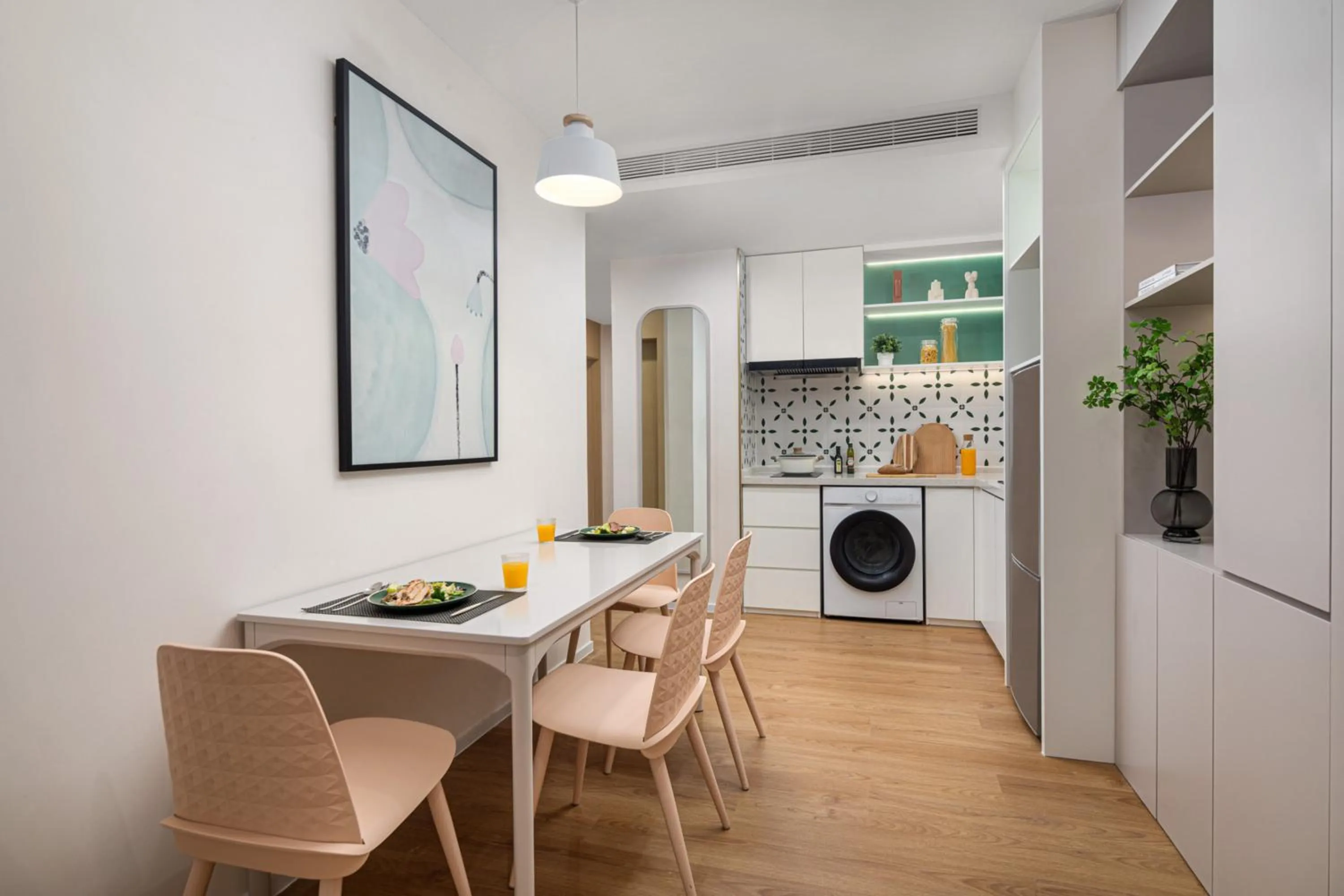 Living room in Adoor Suites Shenzhen