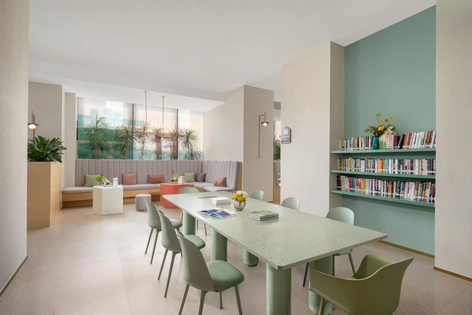 Seating area in Adoor Suites Shenzhen