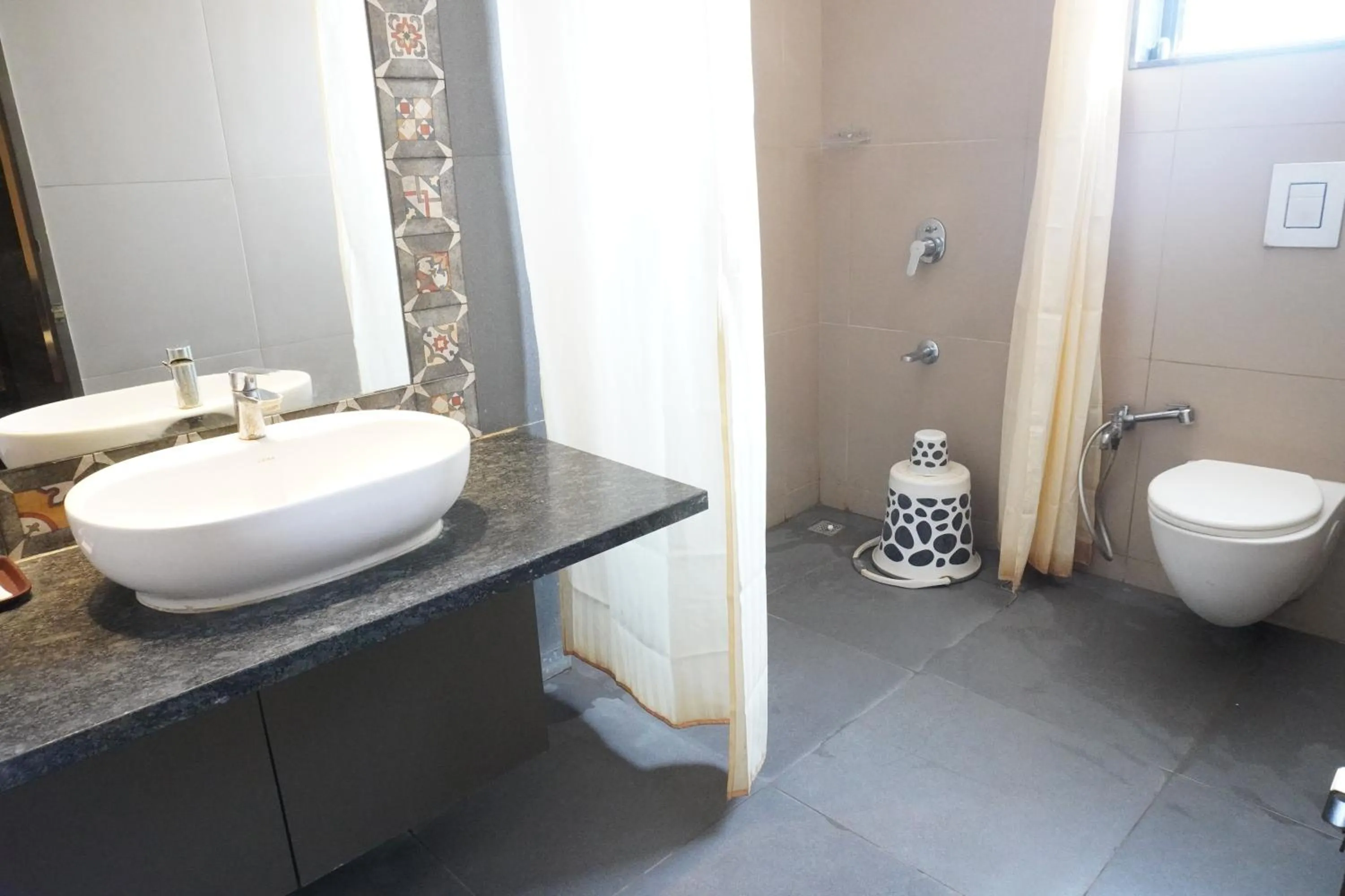 Bathroom in HSM Grand Inn, Chittoor