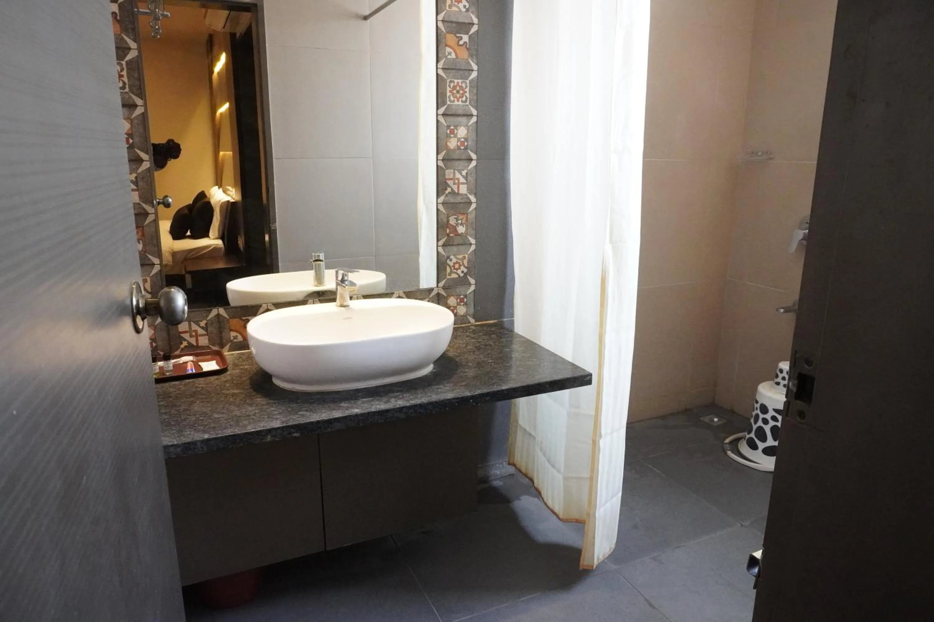 Bathroom in HSM Grand Inn, Chittoor