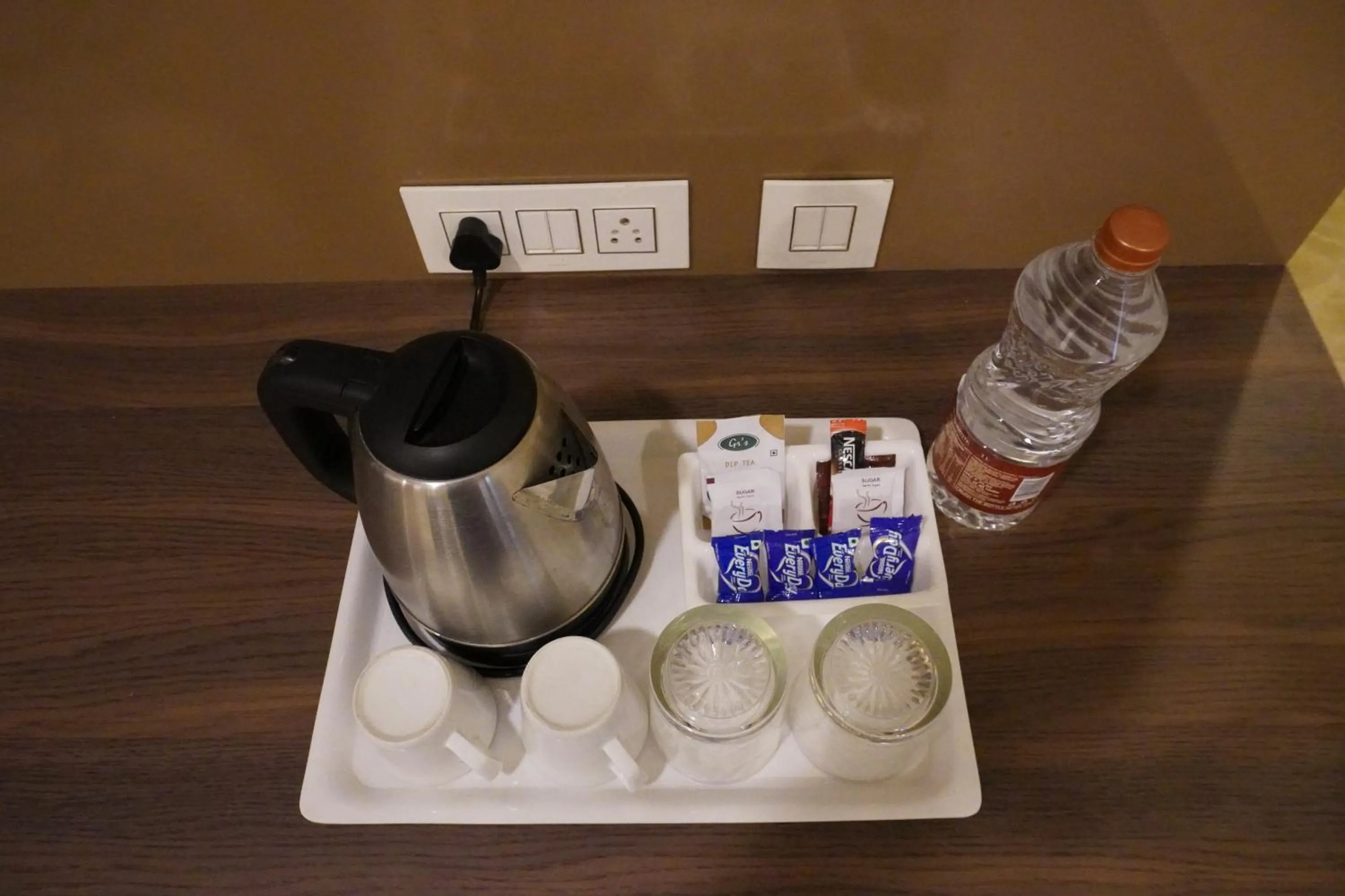 Coffee/tea facilities in HSM Grand Inn, Chittoor