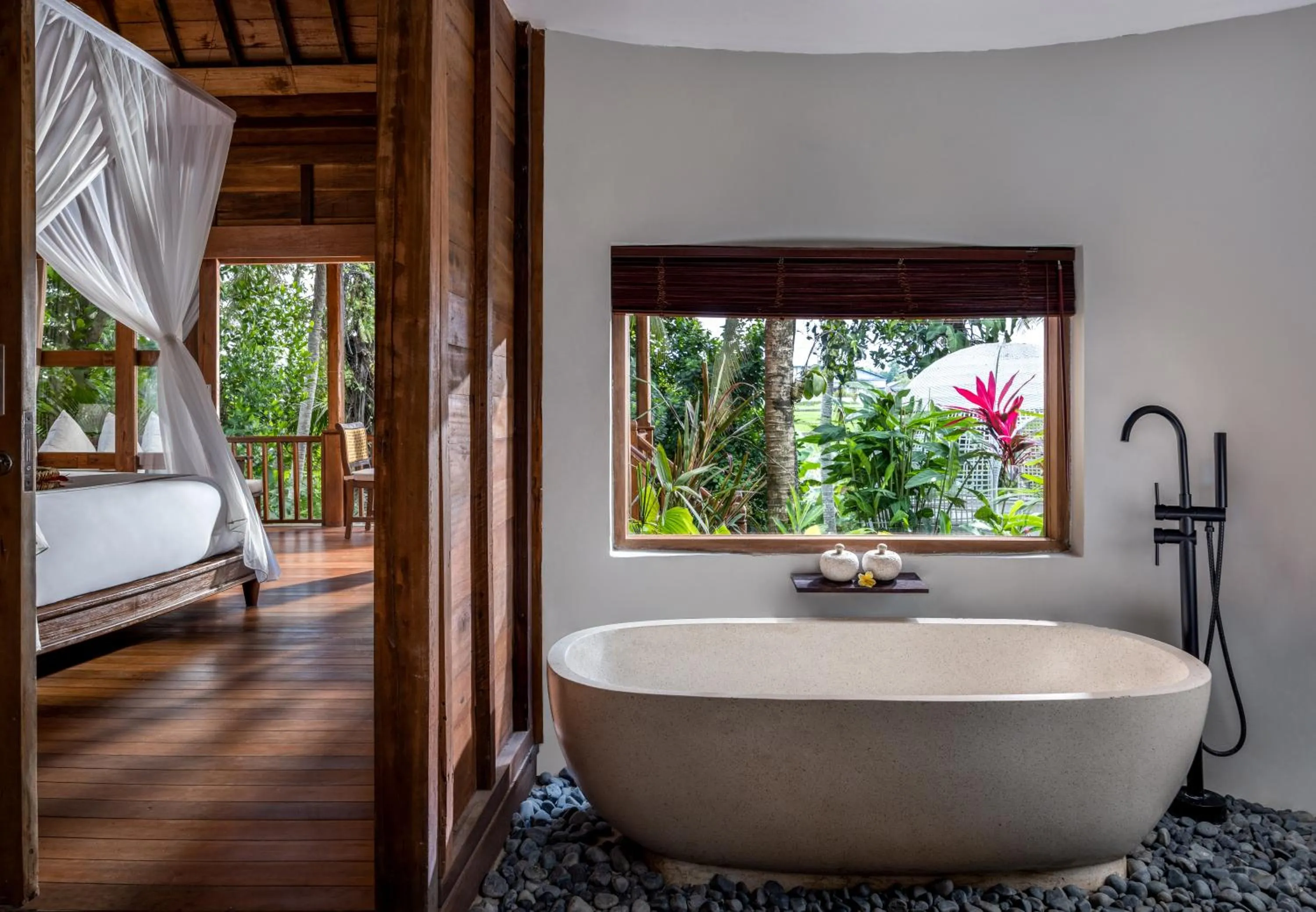 Bathroom in Berlima Wooden Lodge by GenuineHost