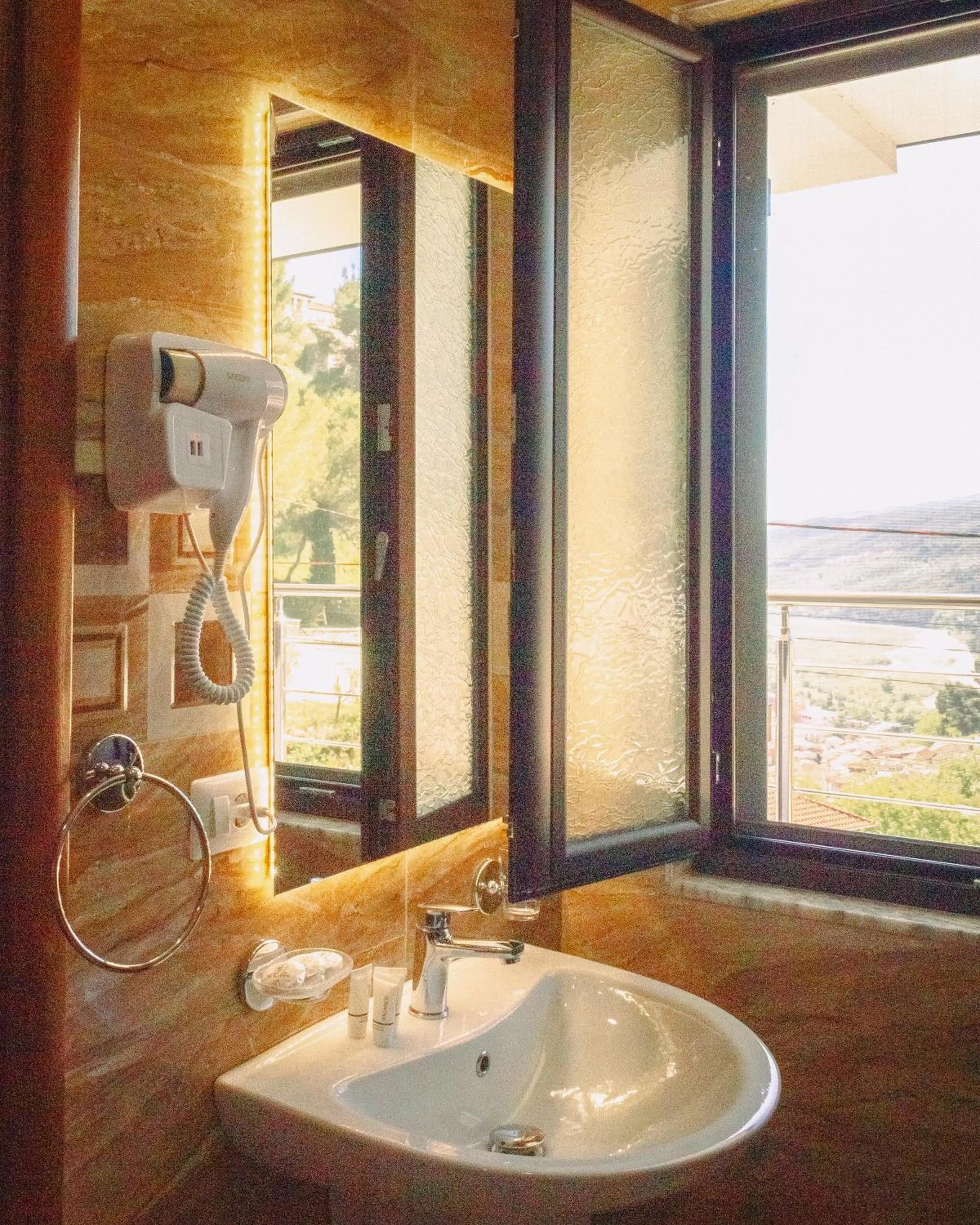 Natural landscape in Te Gjyshi