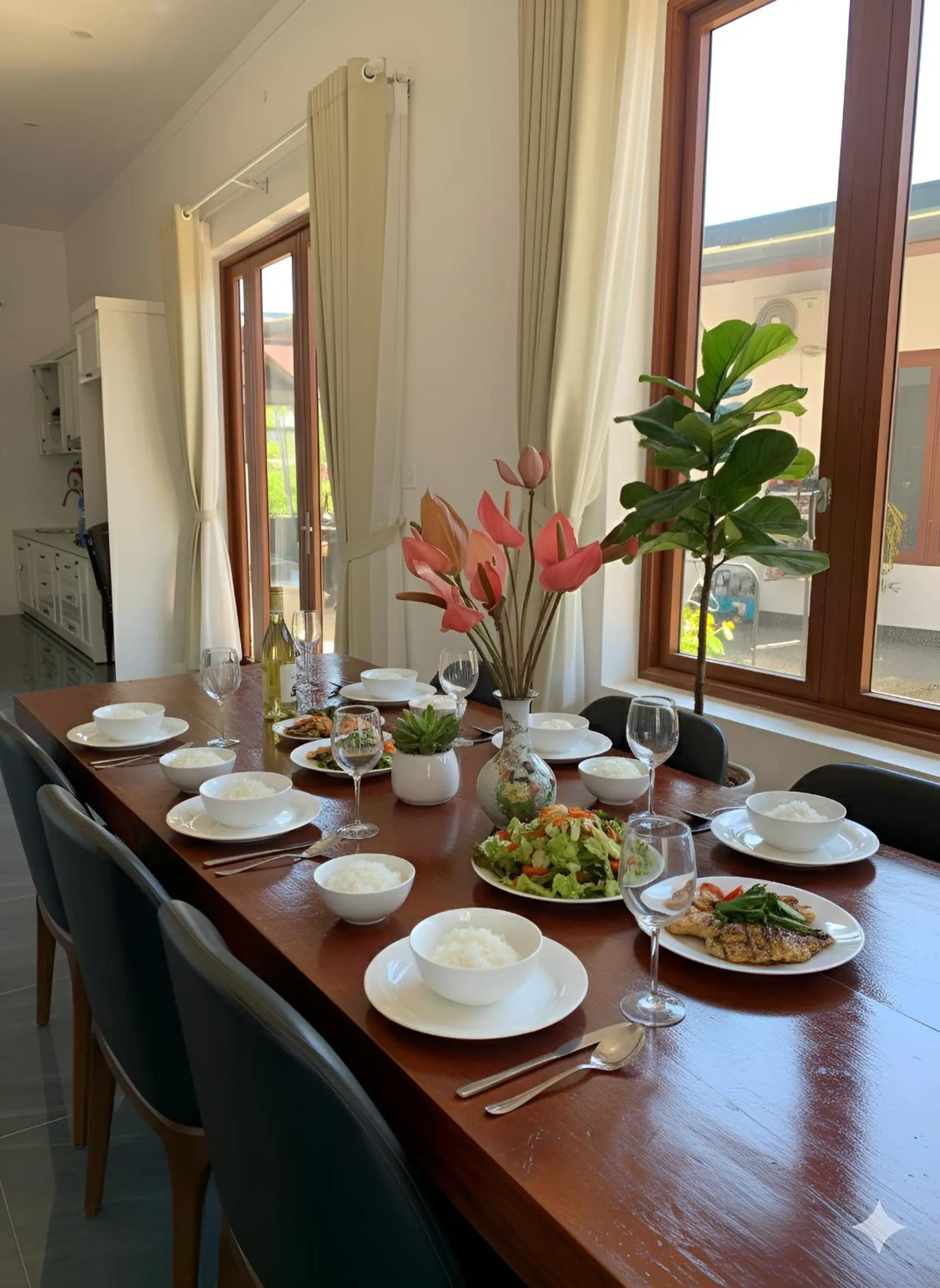 Dining area in Pin's House