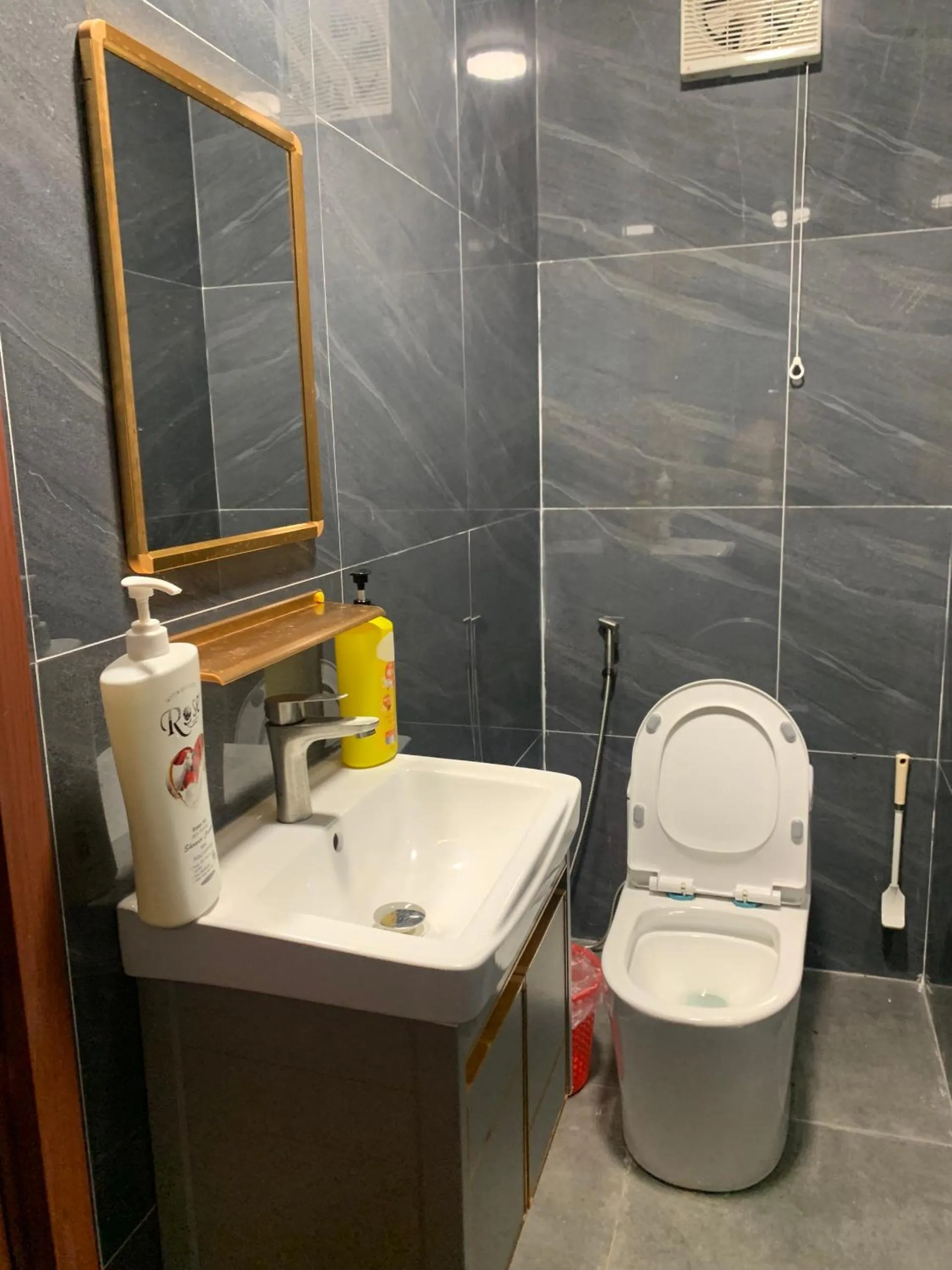 Shower in Pin's House