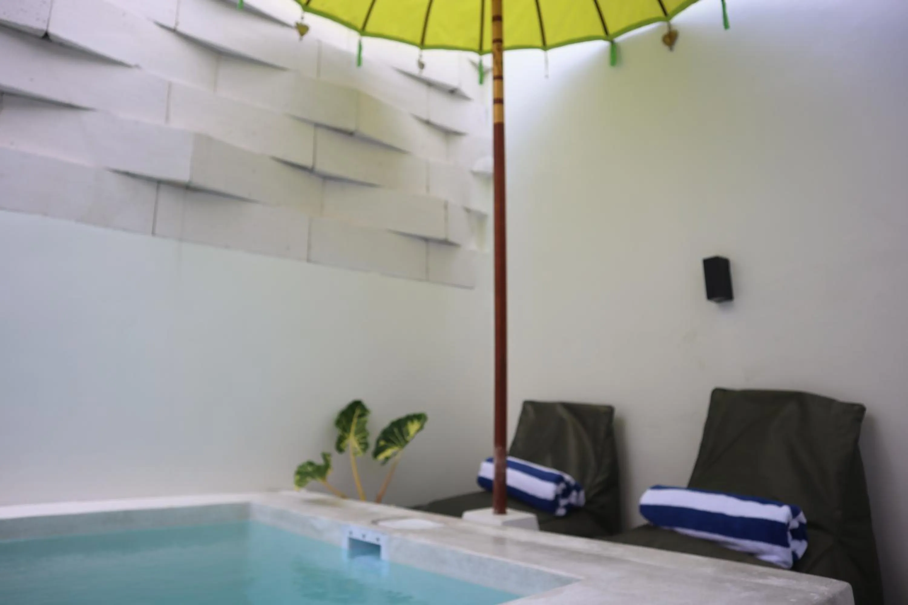 Pool view in Puspa Villa