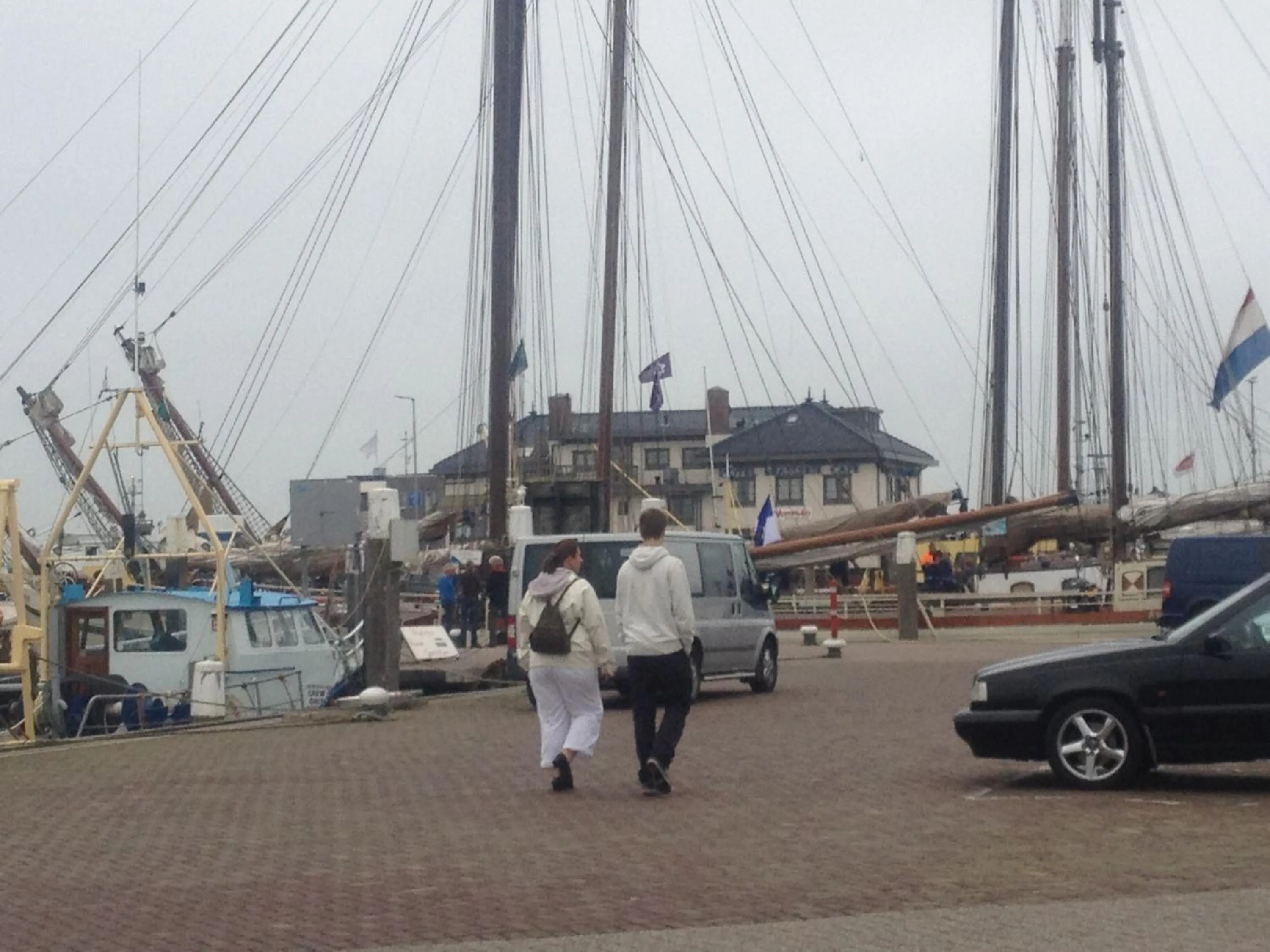 People in Havenhotel At Sea Texel