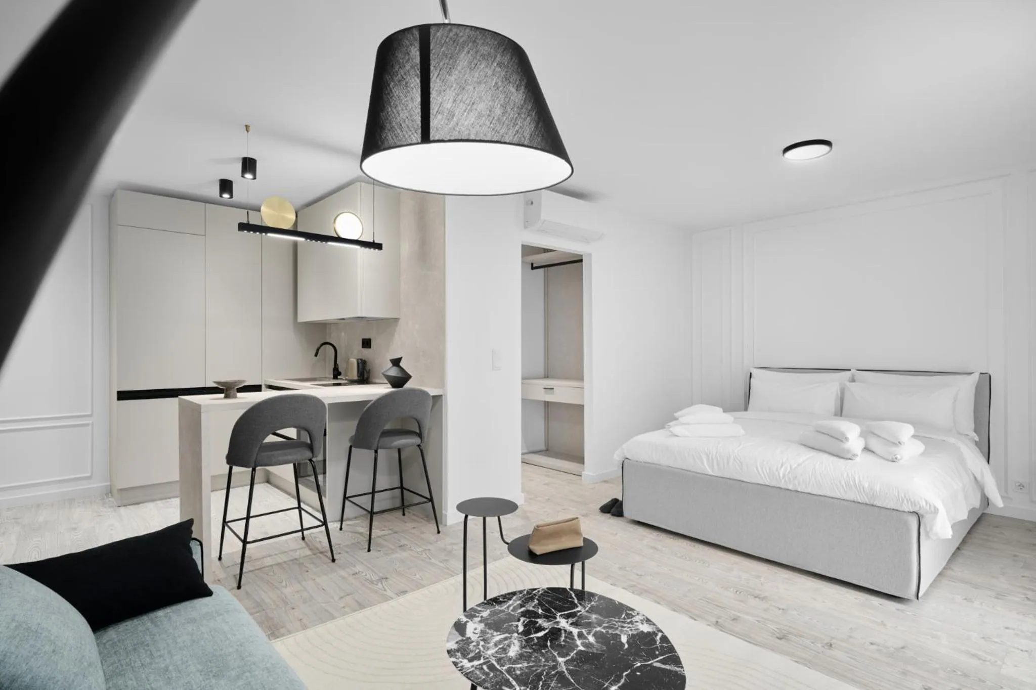 Bed in Collect Residence