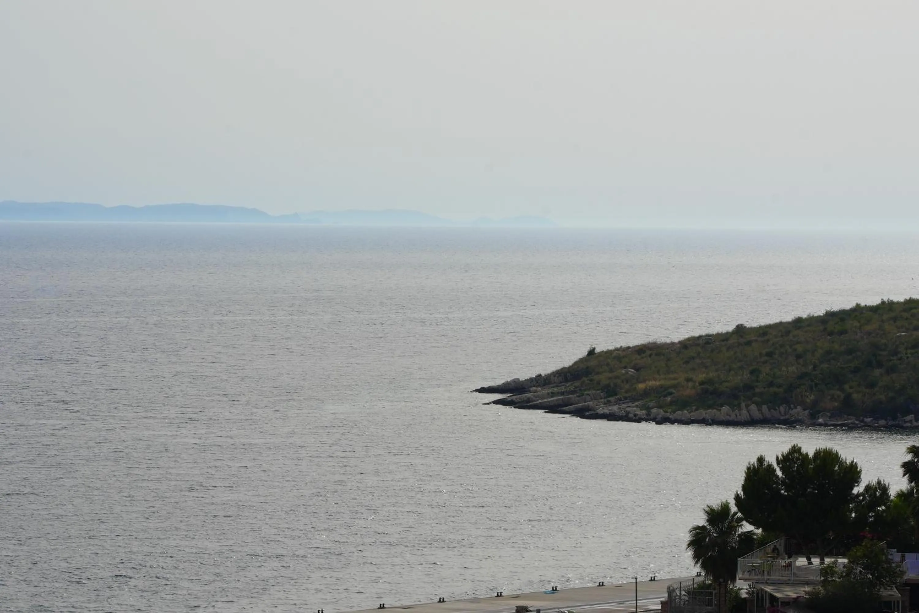 Sea view in Saranda Waterside Apartments