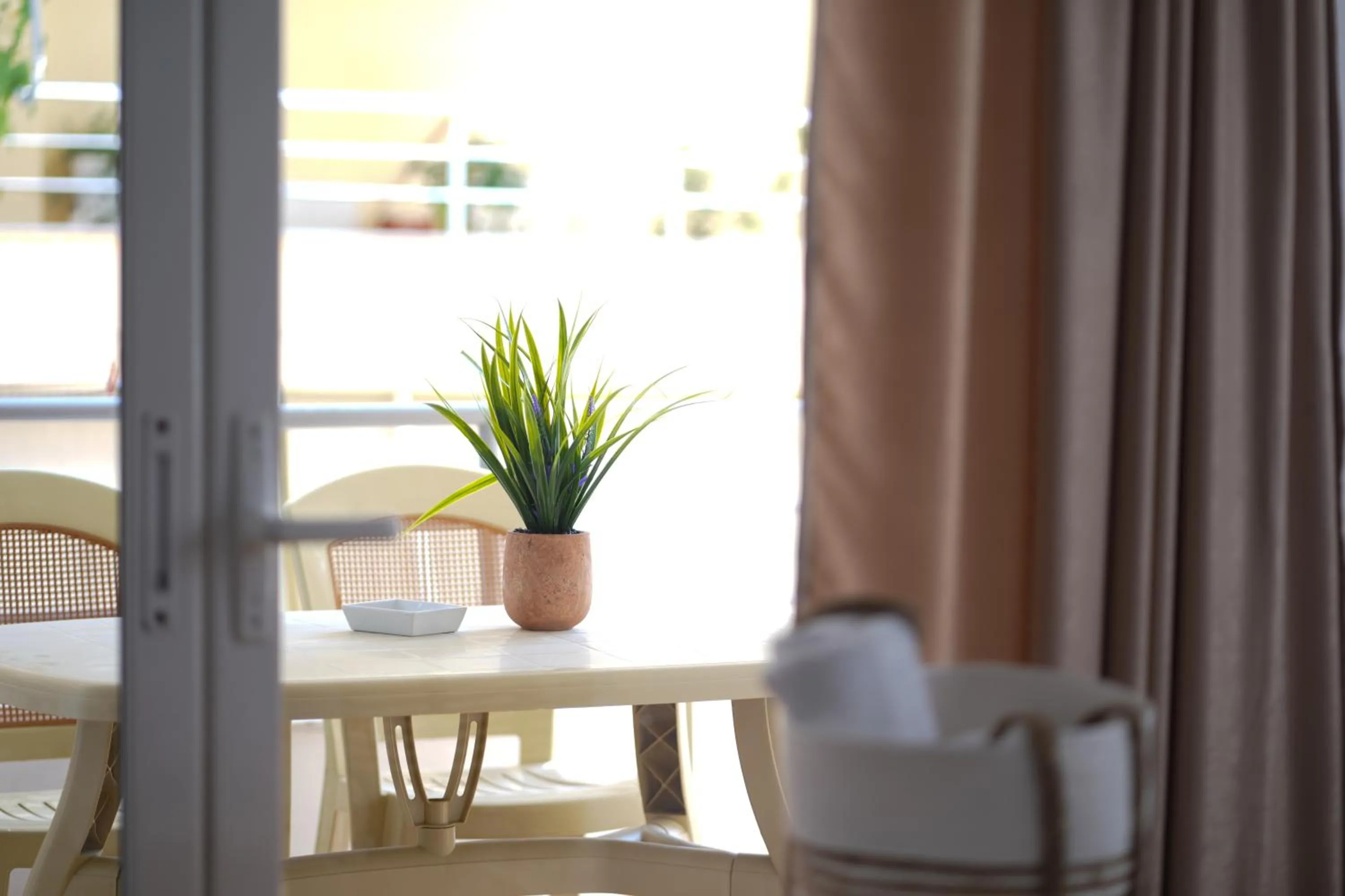 Patio in Saranda Waterside Apartments