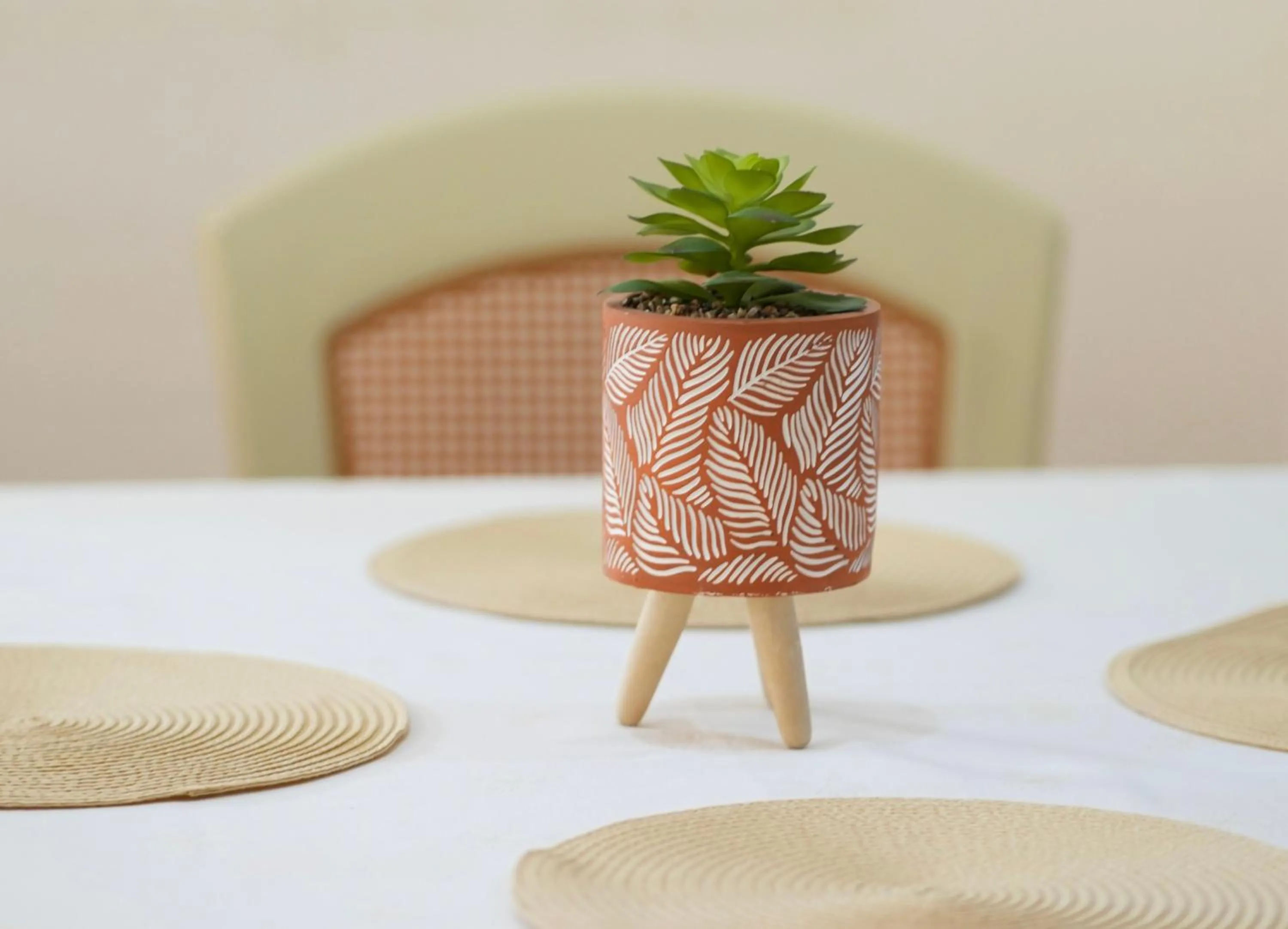 Dining area in Saranda Waterside Apartments