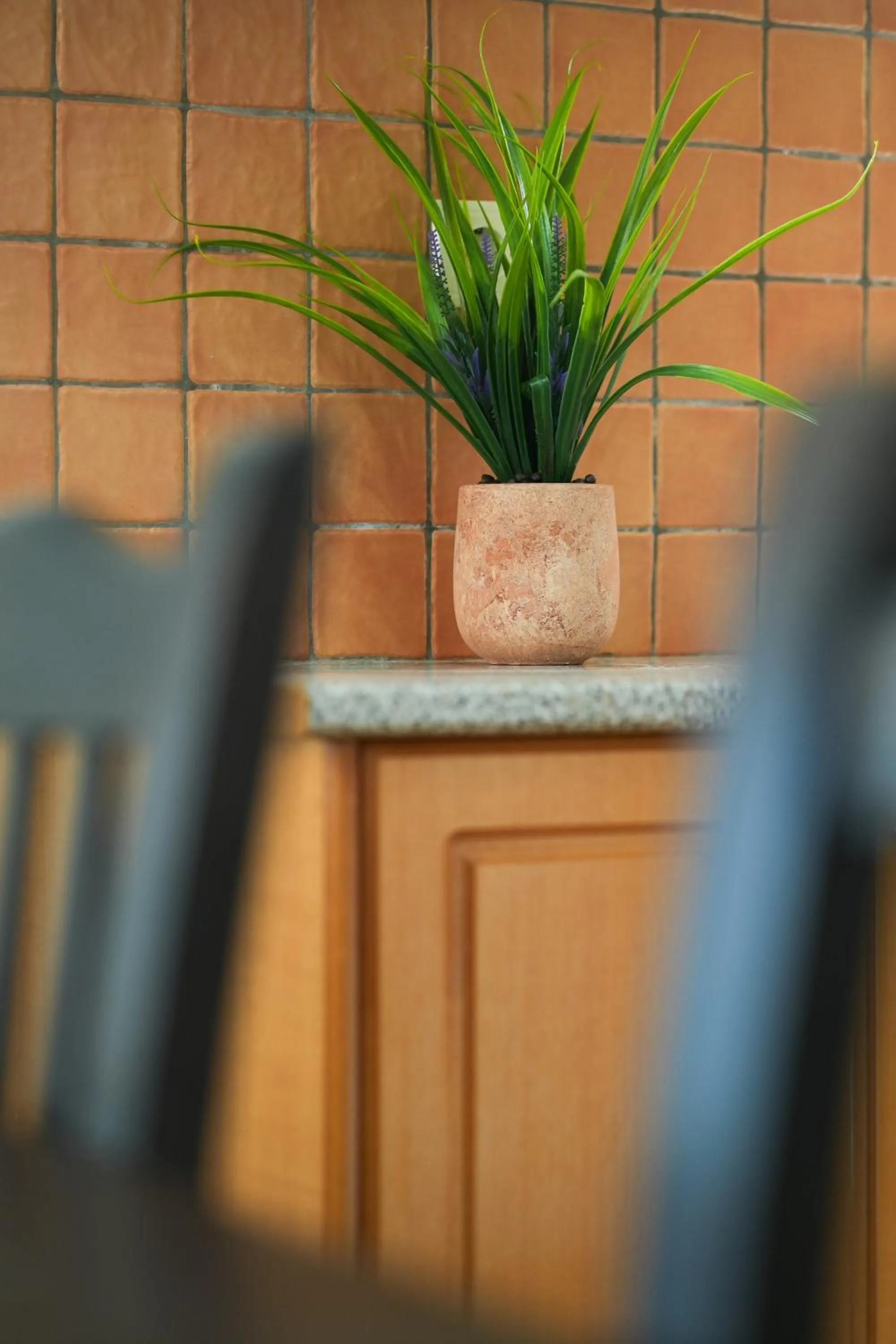 Dining area in Saranda Waterside Apartments