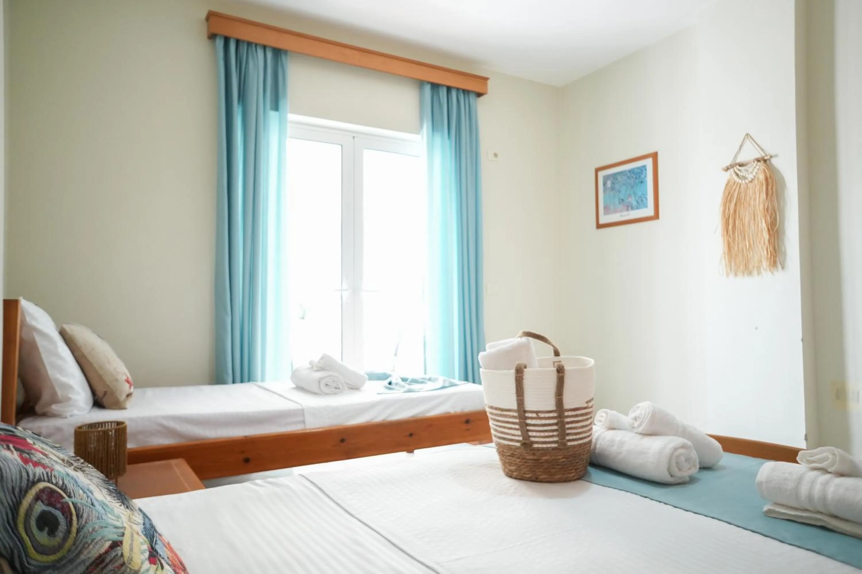 Bed in Saranda Waterside Apartments