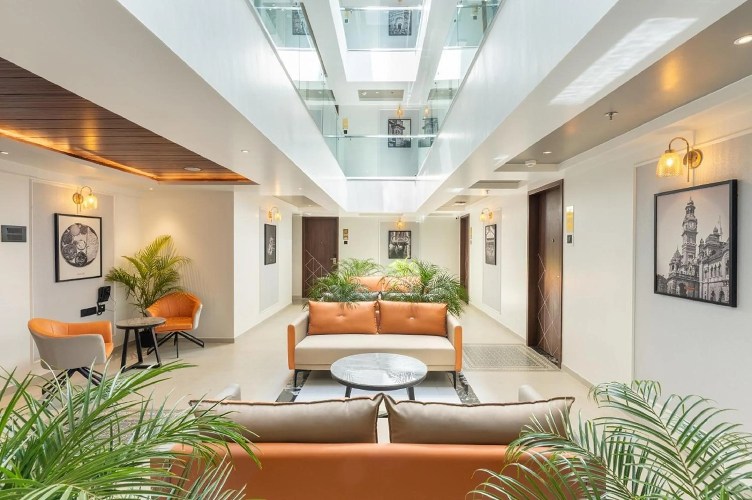 Lobby or reception in The Royal Pavilion, Kolhapur