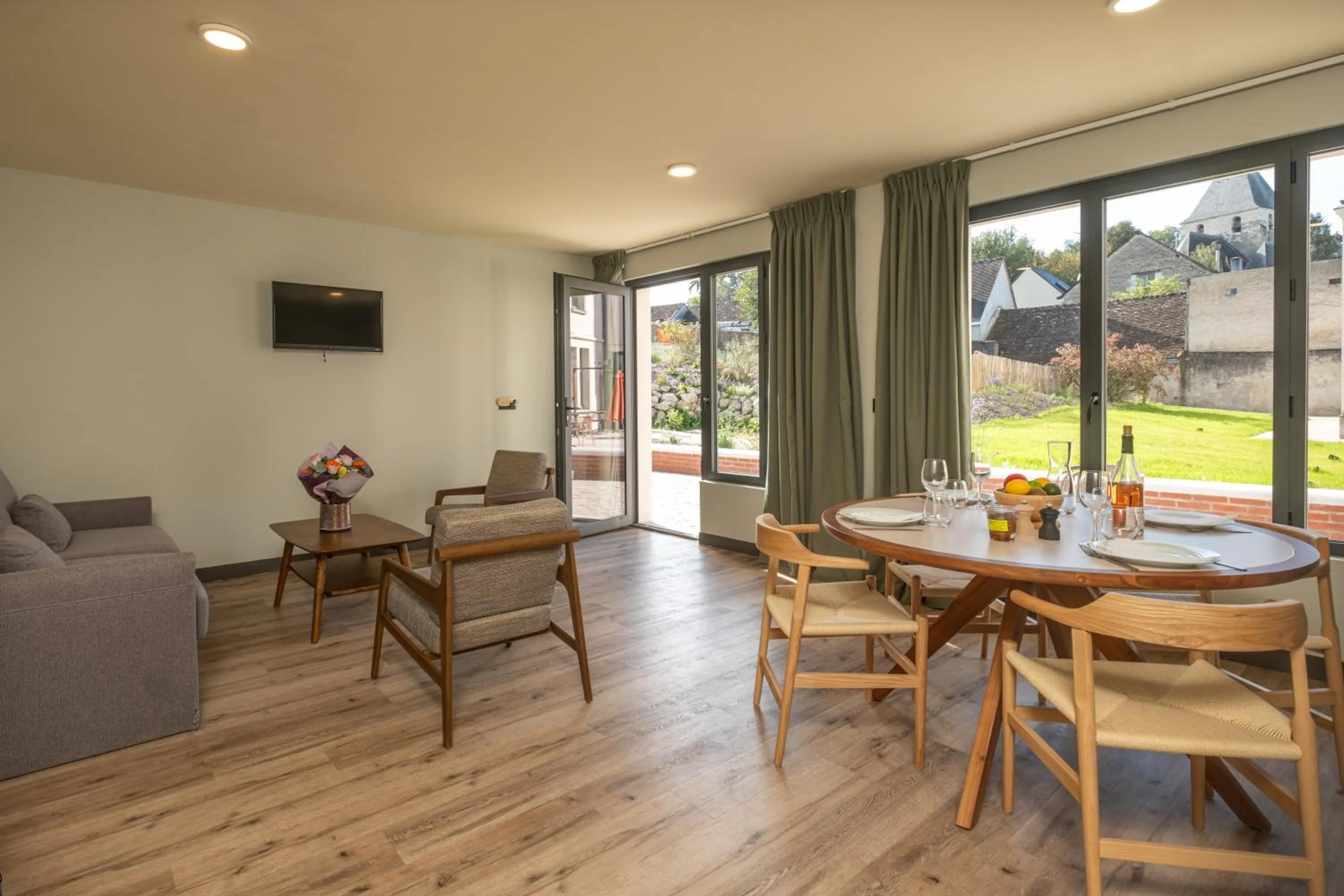 Living room in La Maison Rabelais