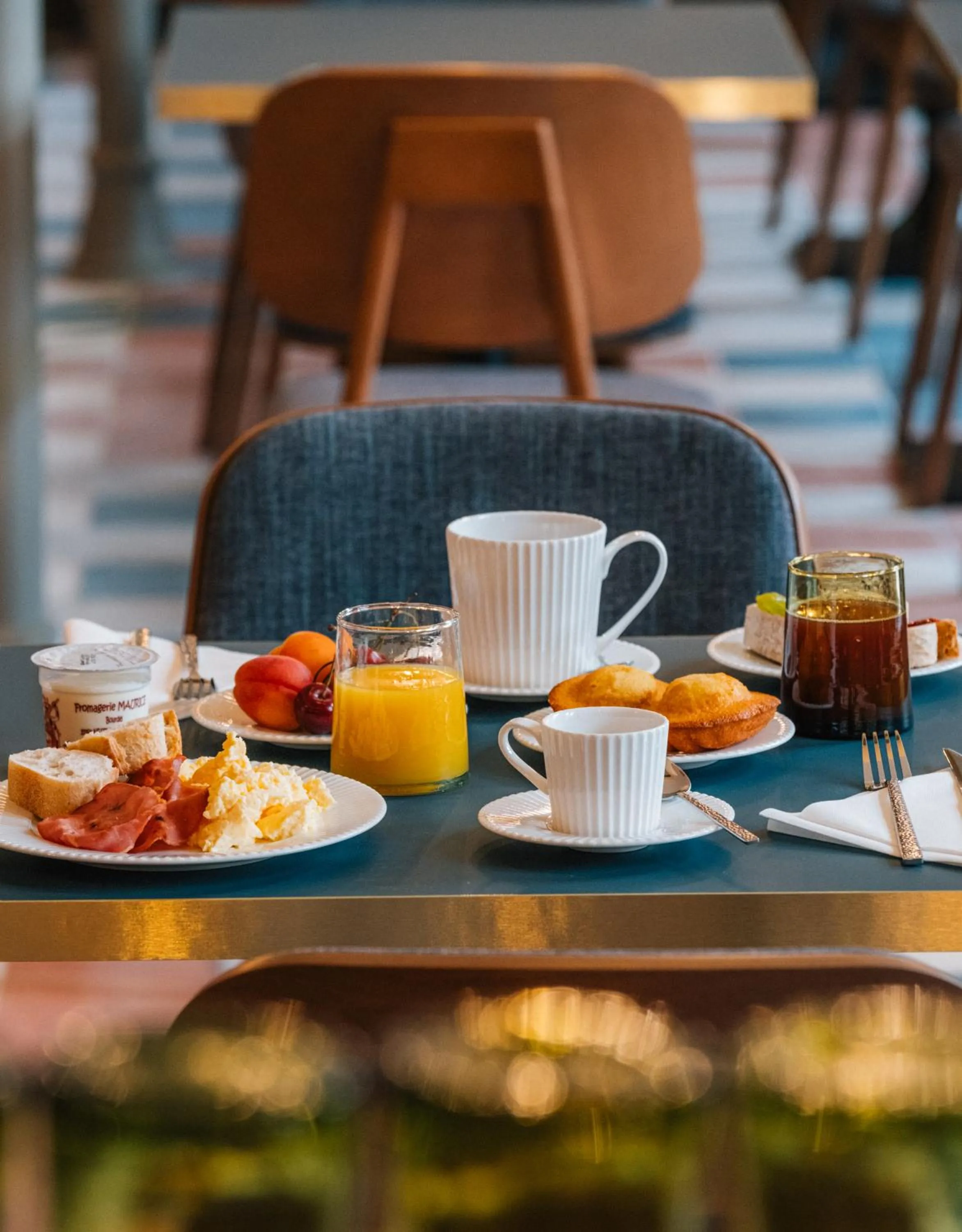 Continental breakfast in La Maison Rabelais